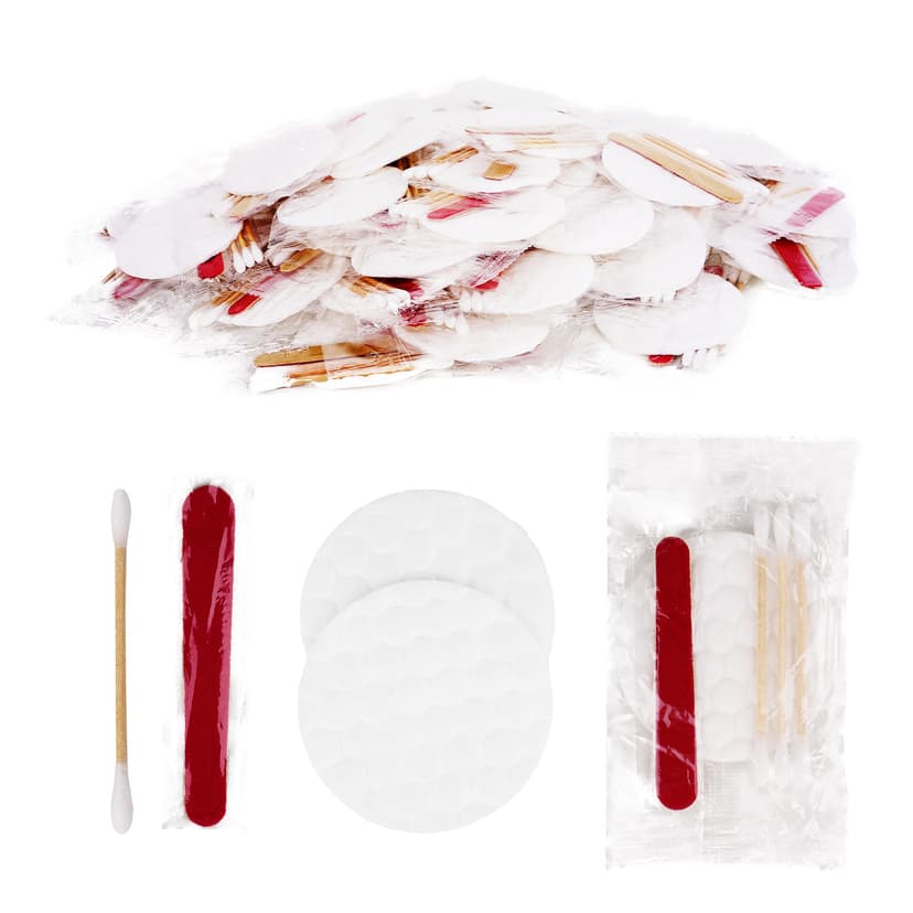 ReignSword 50 Pack Hotel Vanity Kit, Individually Wrapped Hotel Amenities, Disposable Travel Size Hotel Hospitality Supplies for Motels Toiletries Supplies