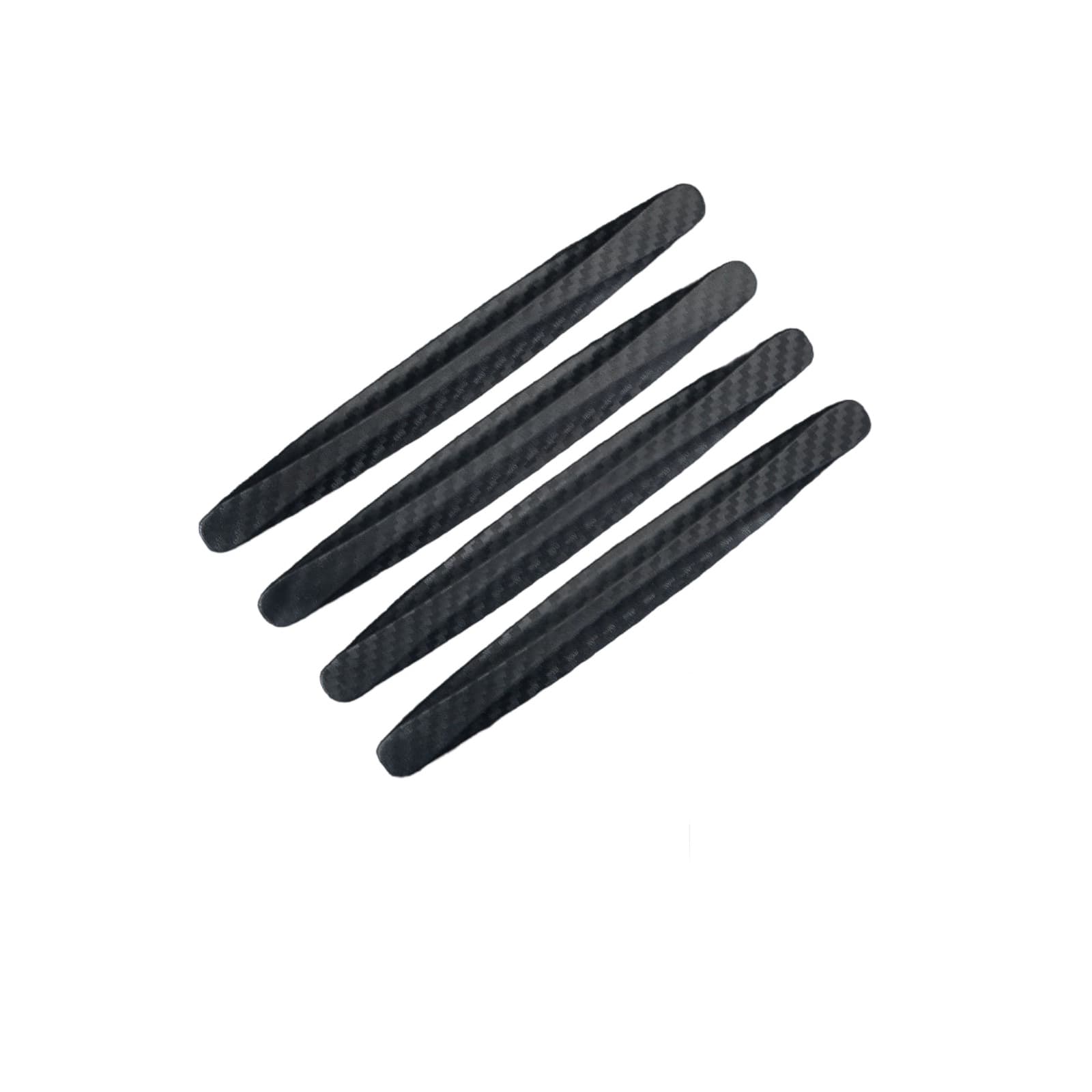 ReignSword 4 Pcs Car Door Edge Guards, Anti-Scratch Anti-Collision Self Adhesive Bumper Protector Trim Strip, Universal Car Exterior Accessories Door Guards for Cars Trucks SUVs (Black) - 6