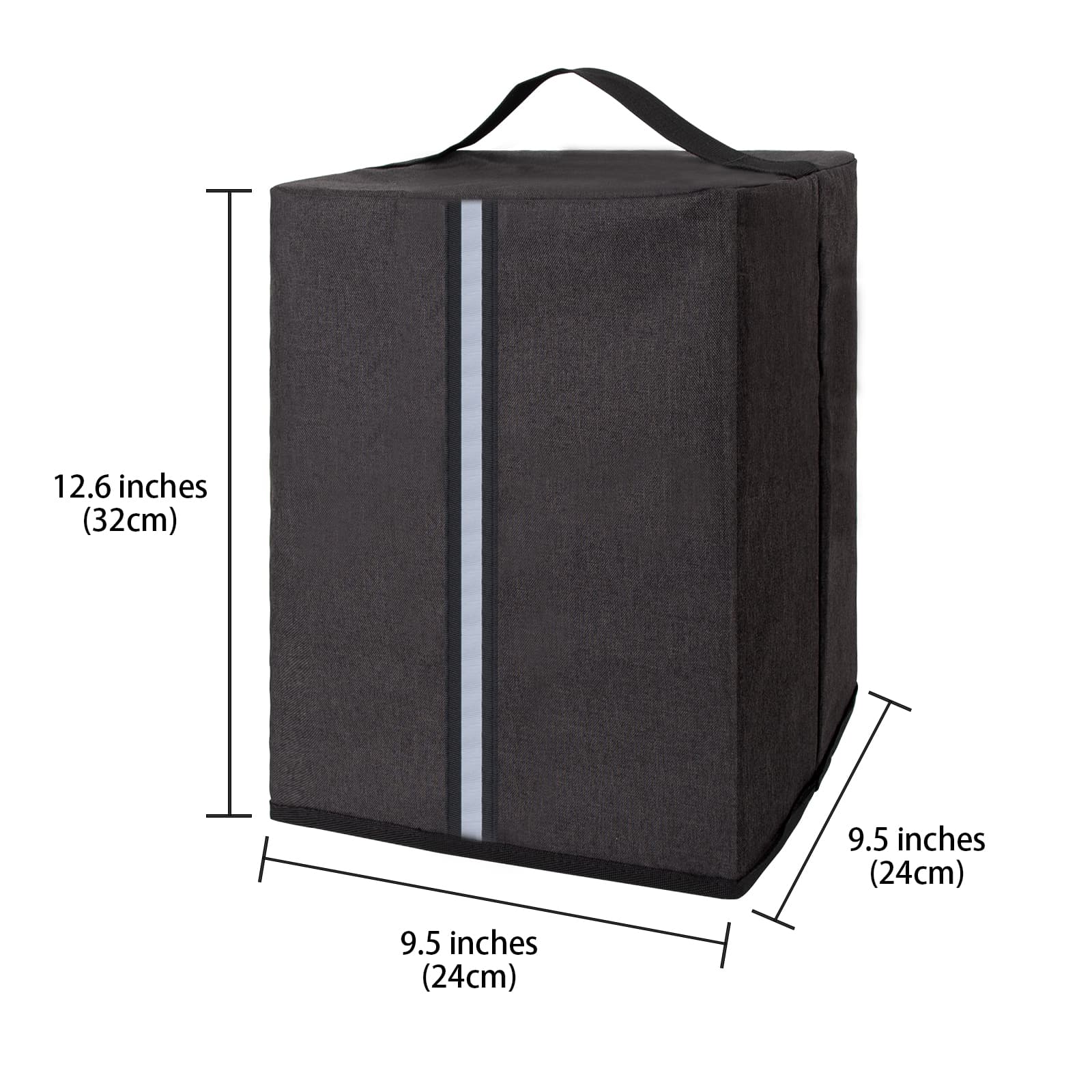 Kingshion 1.5-2 Quart Ice Cream Maker Cover, Heavy Duty Waterproof Dust Protective Cover Compatible with Cuisinart ICE30BCP1, ICE-21P1 - 4
