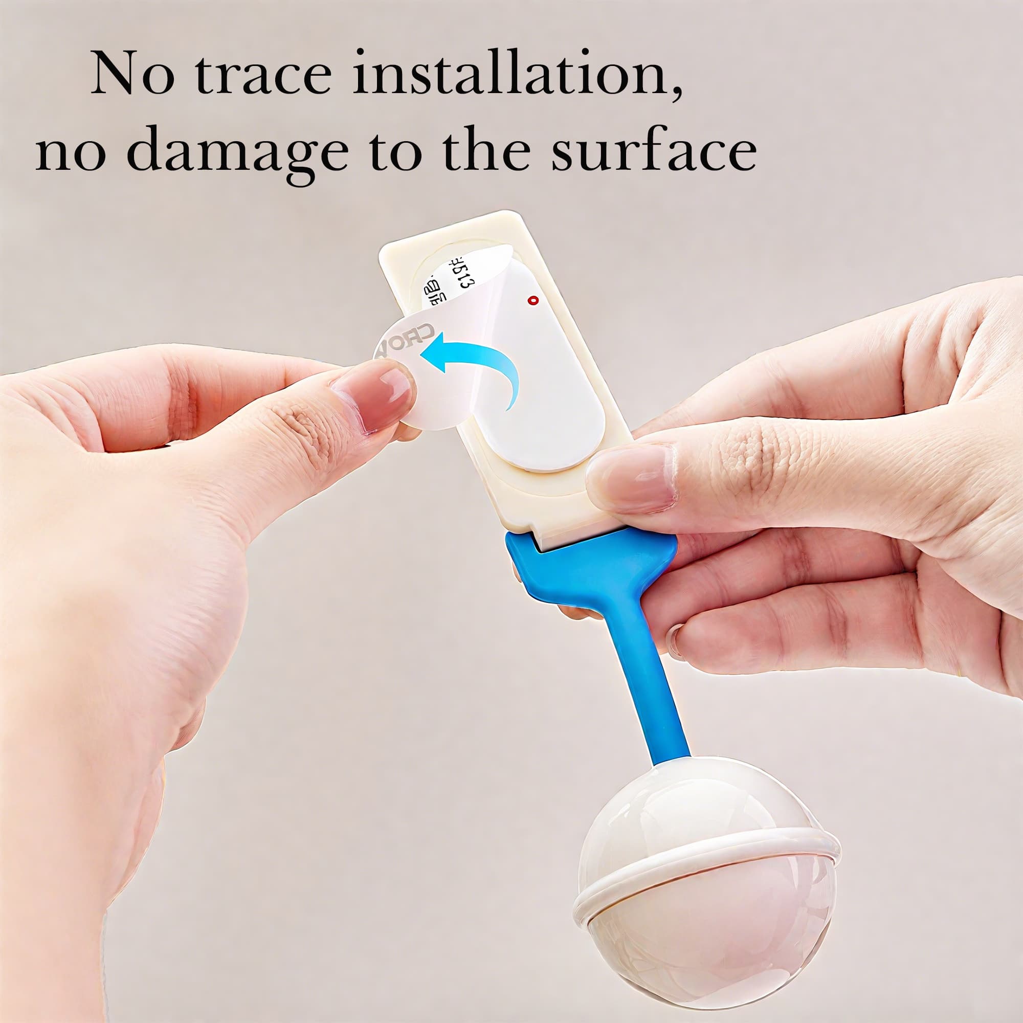 ReignSword Toilet Seat Lifter Set of 2, Silicone Toilet Lid Pad Lifter, Touchless Toilet Cover Handle for Home Bathroom, Office, Hotel - 5