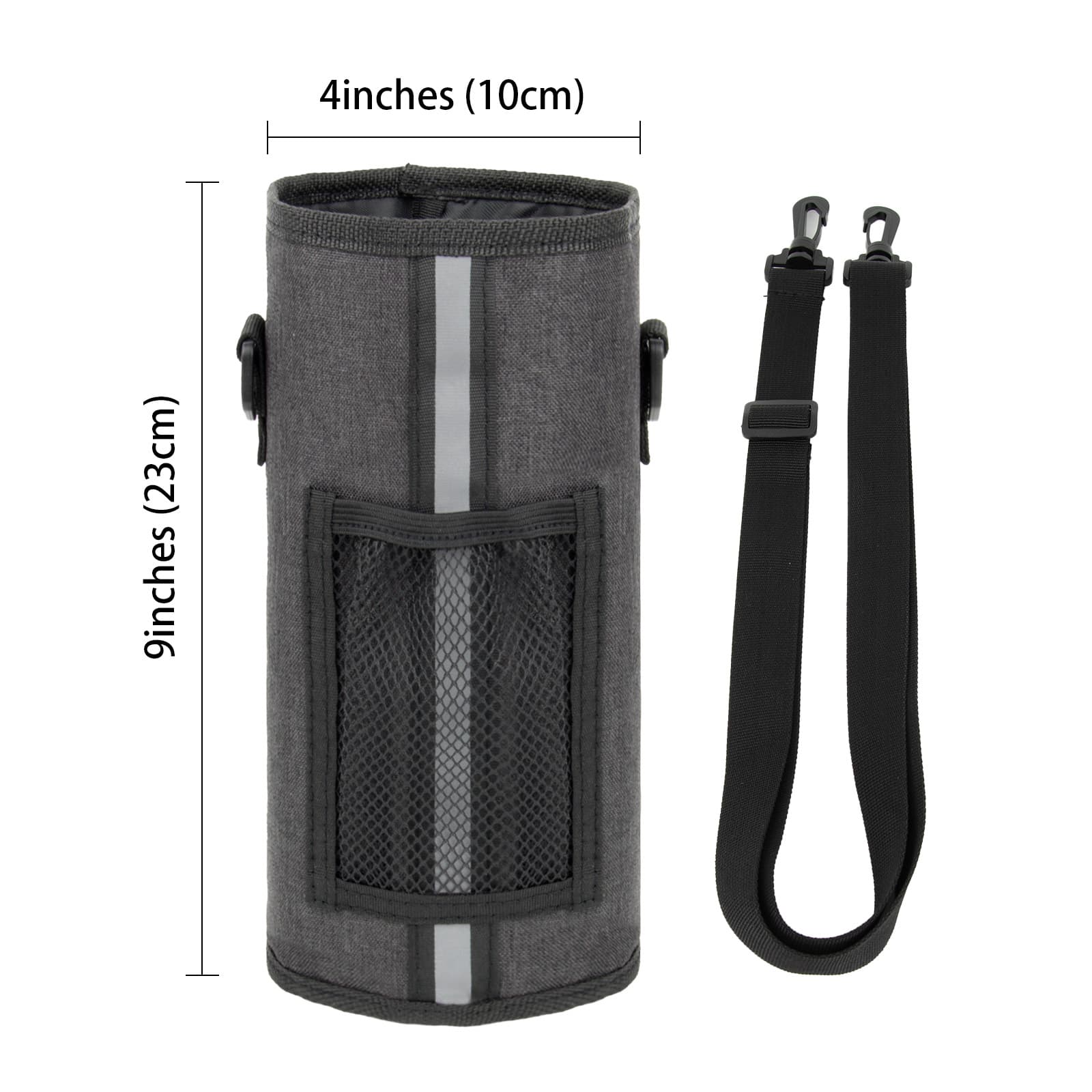 Kingshion Portable Blender Storage Bag Sleeve Case with Shoulder Strapfor Compatible with Ninja BC151 Series Blast Portable Blender,Hamilton Beach Portable Blender -(Dark gray) - 5