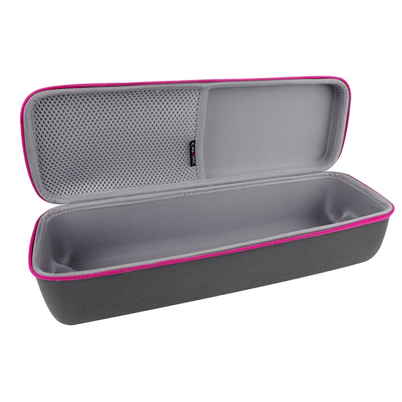 ReignSword Hard Travel Case Compatible with Revlon Hair Dryer Brush, Hot Air Brush Carrying Case Box (Rose Red)