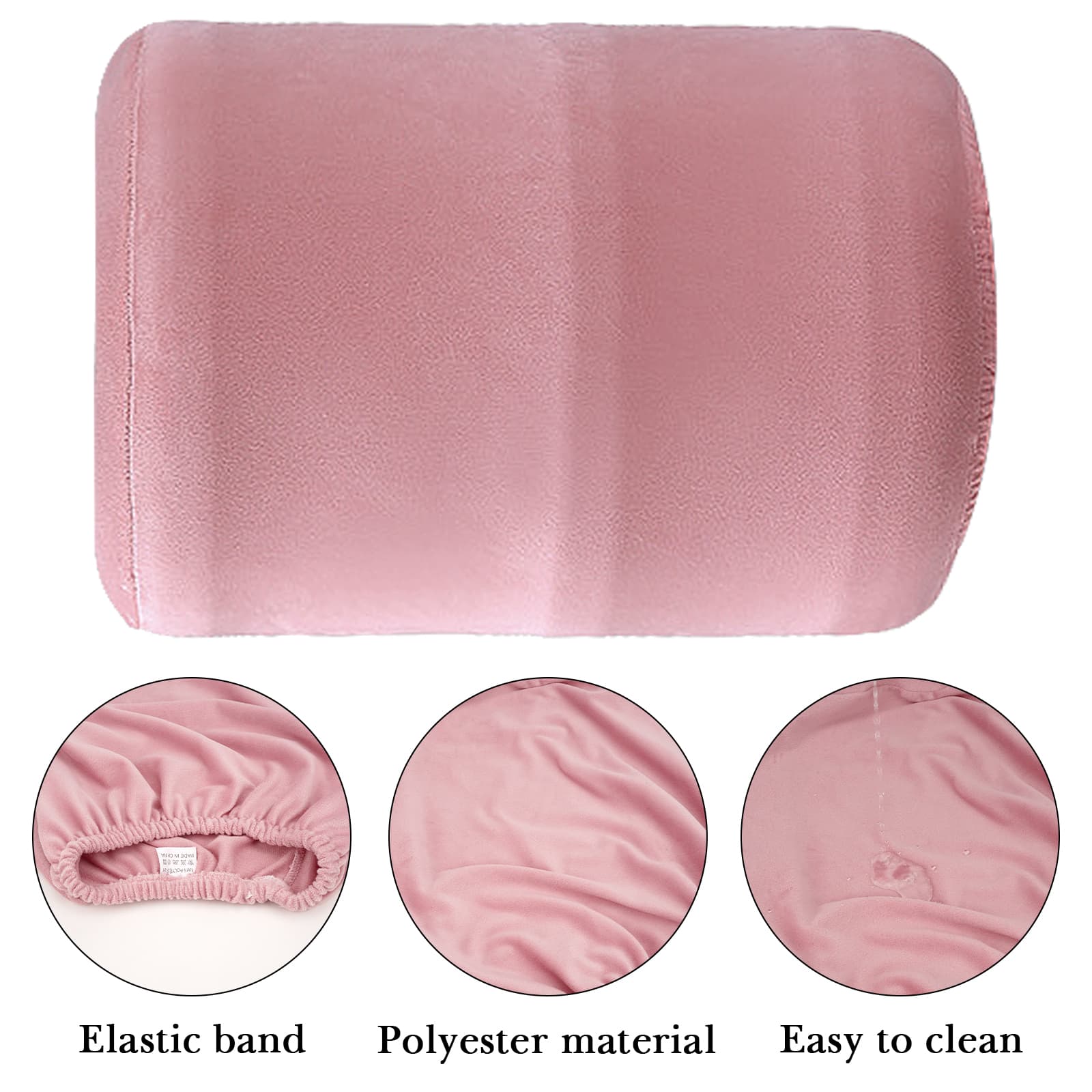 ReignSword Water Dispenser Barrel Cover for 5 Gallon Water Bottle, High Stretchy Water Bucket Cover Protector, Reusable Furniture Dust Covers for Home Office (Pink) - 2