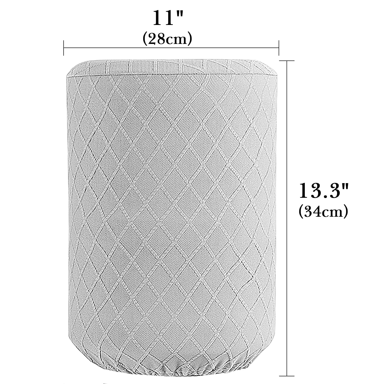 ReignSword Water Dispenser Barrel Cover for 5 Gallon Water Bottle, High Stretchy Water Dispenser Dust Cover, Reusable Furniture Cover Protector for Home or Office (Grey) - 1