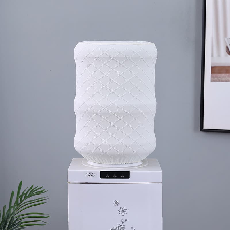 ReignSword Water Dispenser Barrel Cover for 5 Gallon Water Bottle, High Stretchy Water Dispenser Dust Cover, Reusable Furniture Covers Protector for Home or Office (Milky) - 6