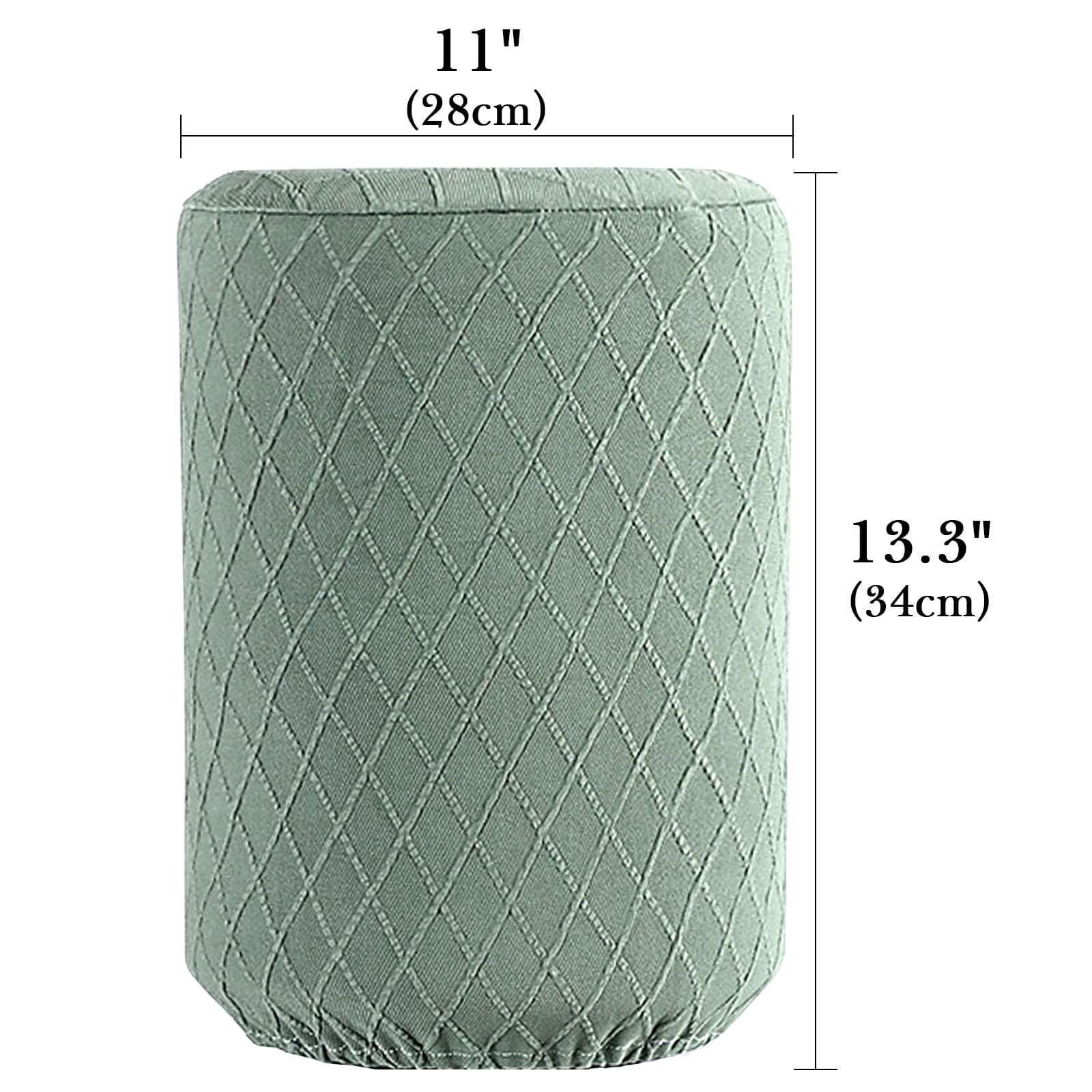 ReignSword Water Dispenser Barrel Cover for 5 Gallon Water Bottle, High Stretchy Water Dispenser Dust Cover, Reusable Furniture Cover Protector for Home or Office (Green) - 1