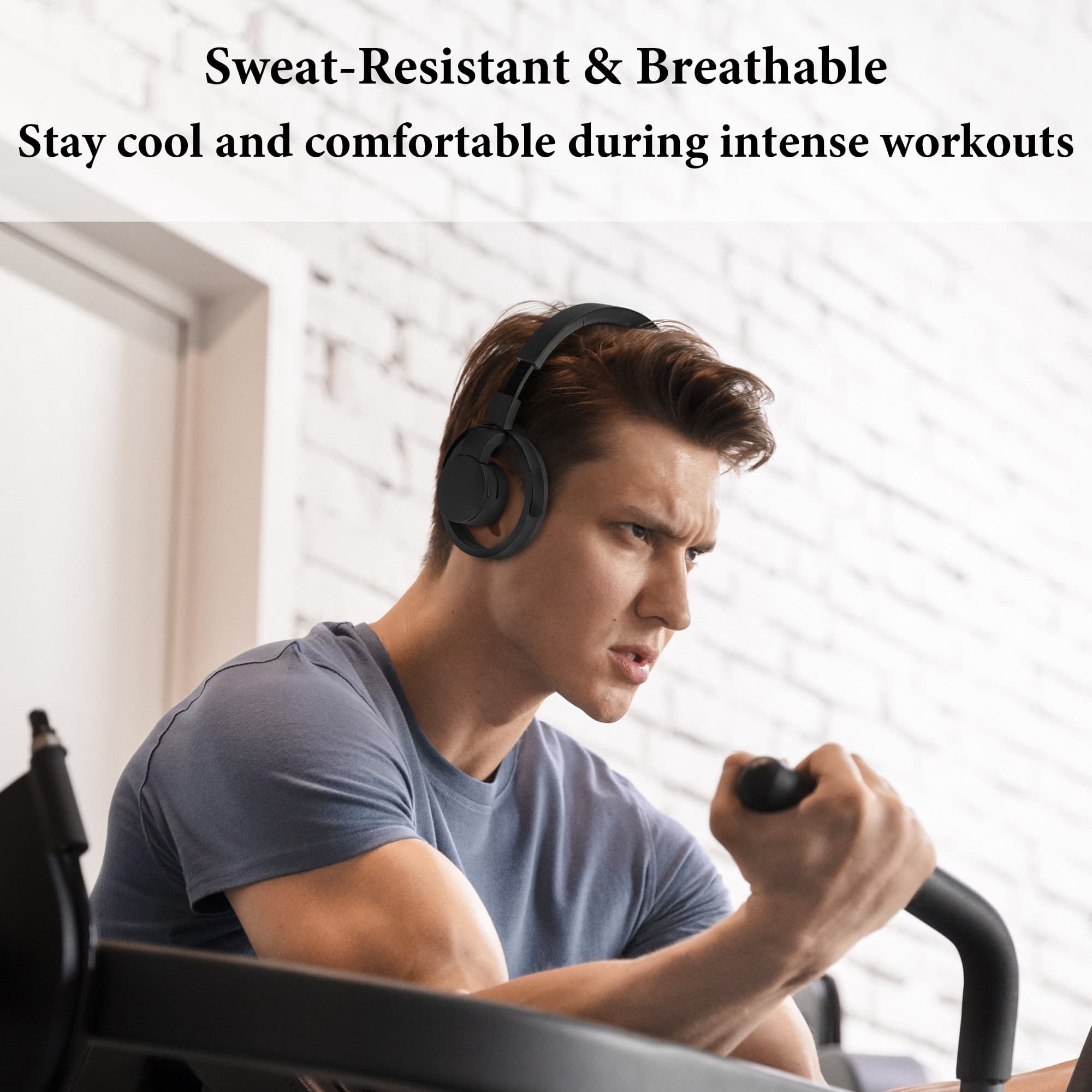 ReignSword Wireless Open-Ear Headphones, Prevents Sound Leakage (Bone Conduction Alternative),Bluetooth 6.0, Multipoint, 20-Hour Battery Life with Microphone (Dark Gray) - 4