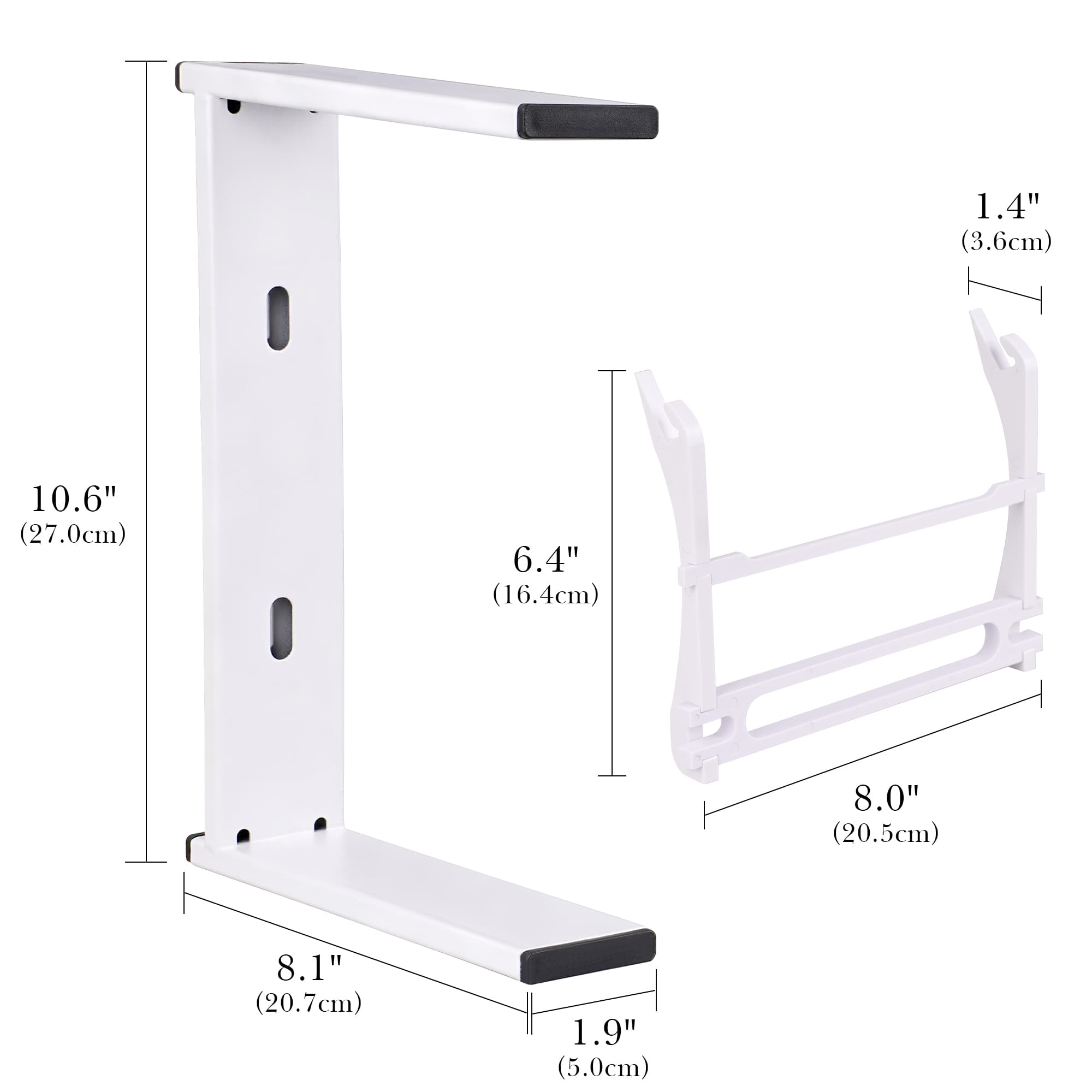 ReignSword Storage Rack Compatible with Cricut Maker 3 and Cricut Explore Air 2/3, Tray Extender Compatible with Cricut Mat,Saving Craft Table Space - 1