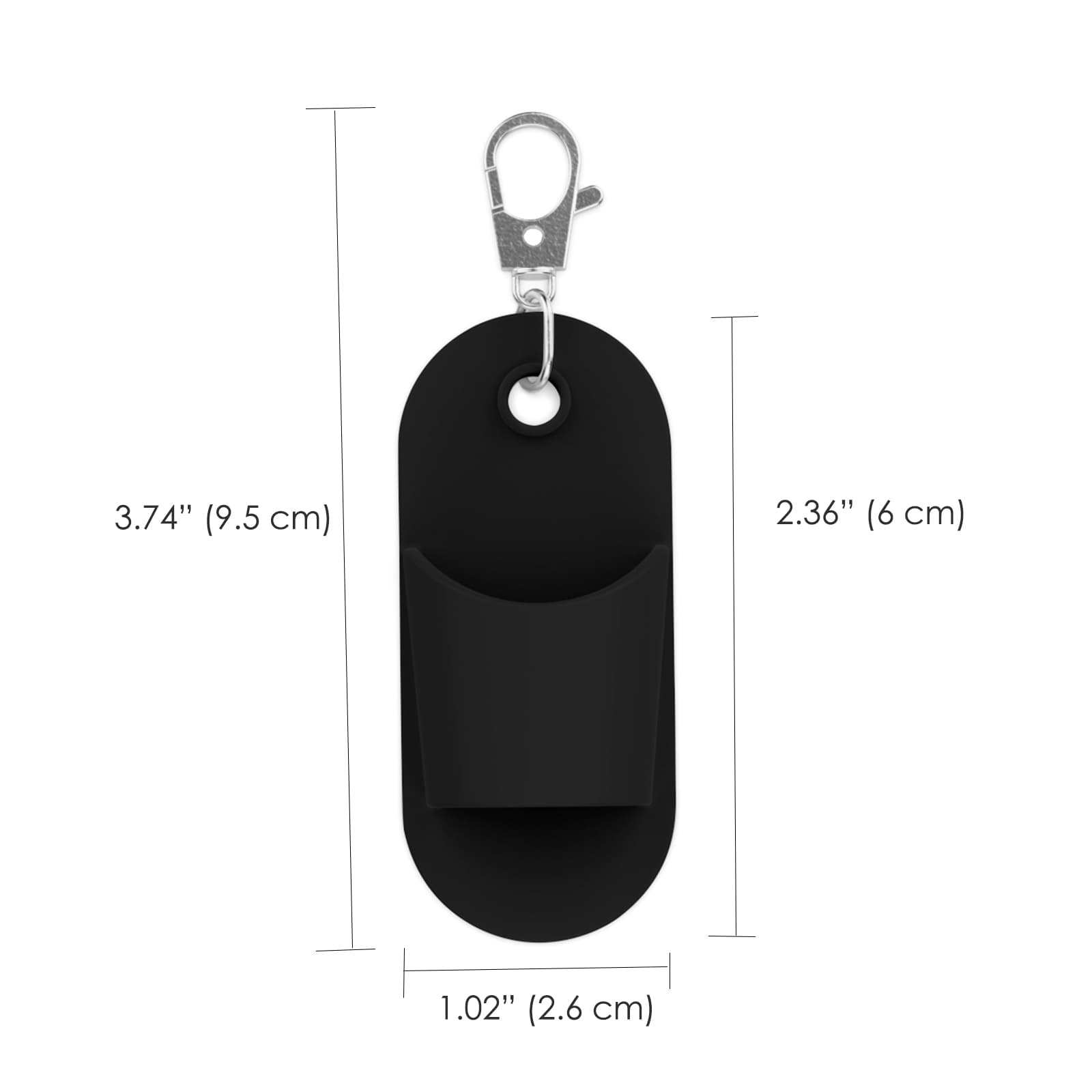 ReignSword 4 Pcs Silicone Lip Gloss Holder Keychain for Women, Portable Slim Lipstick Sleeves Lip Balm Carrier Cover for Lanyard, Bag and Wallet Accessories - 2