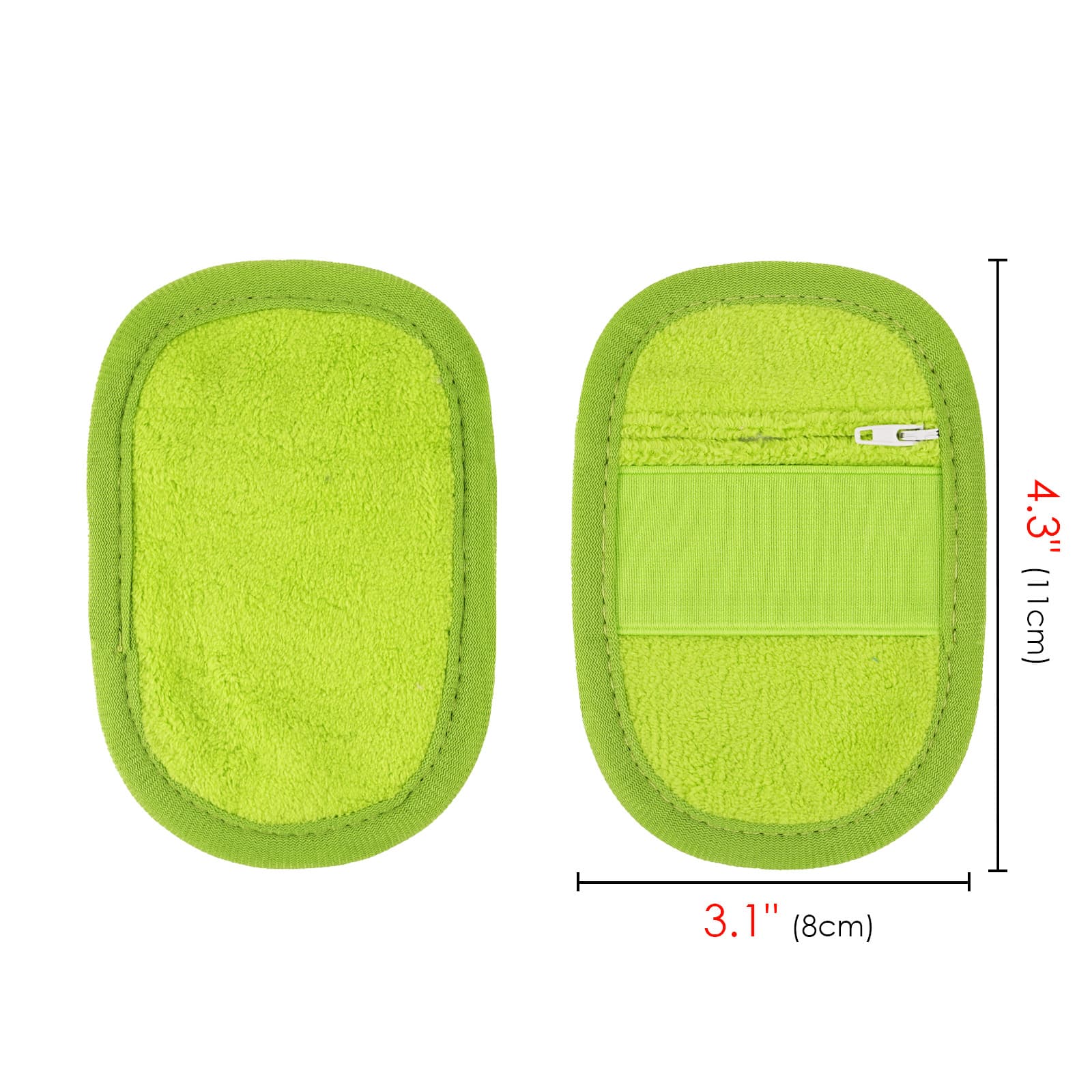 ReignSword 4 Pack Kids Sand Remover for Beach, Soft Sand Removal Bags Vacation Essentials, Skin Friendly Sand Cleaner Mitt for Outdoor - 1