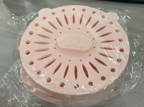 ReignSword Multipurpose Drain Basket with Lid, 2 in 1 Draining and Preservation Basket, Fruit Drainer Container with Fine Holes and Handle for Refrigerator, Kitchen Sink (Pink) - 6