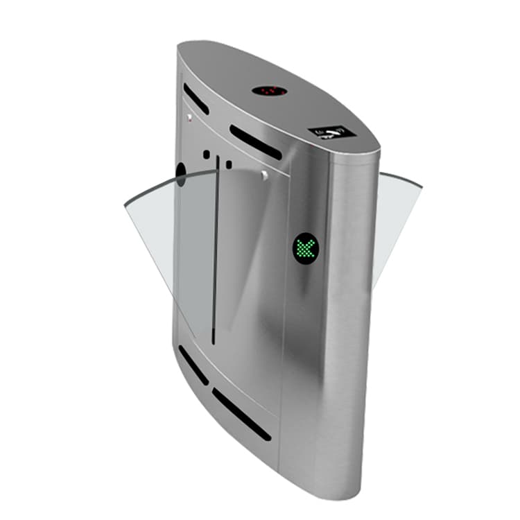 Hot Sale 0.2s Reaction Time High Safety School Entrance Flap Barrie Turnstile swing  Turnstile - 3