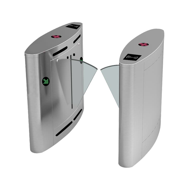 Hot Sale 0.2s Reaction Time High Safety School Entrance Flap Barrie Turnstile swing  Turnstile - 1