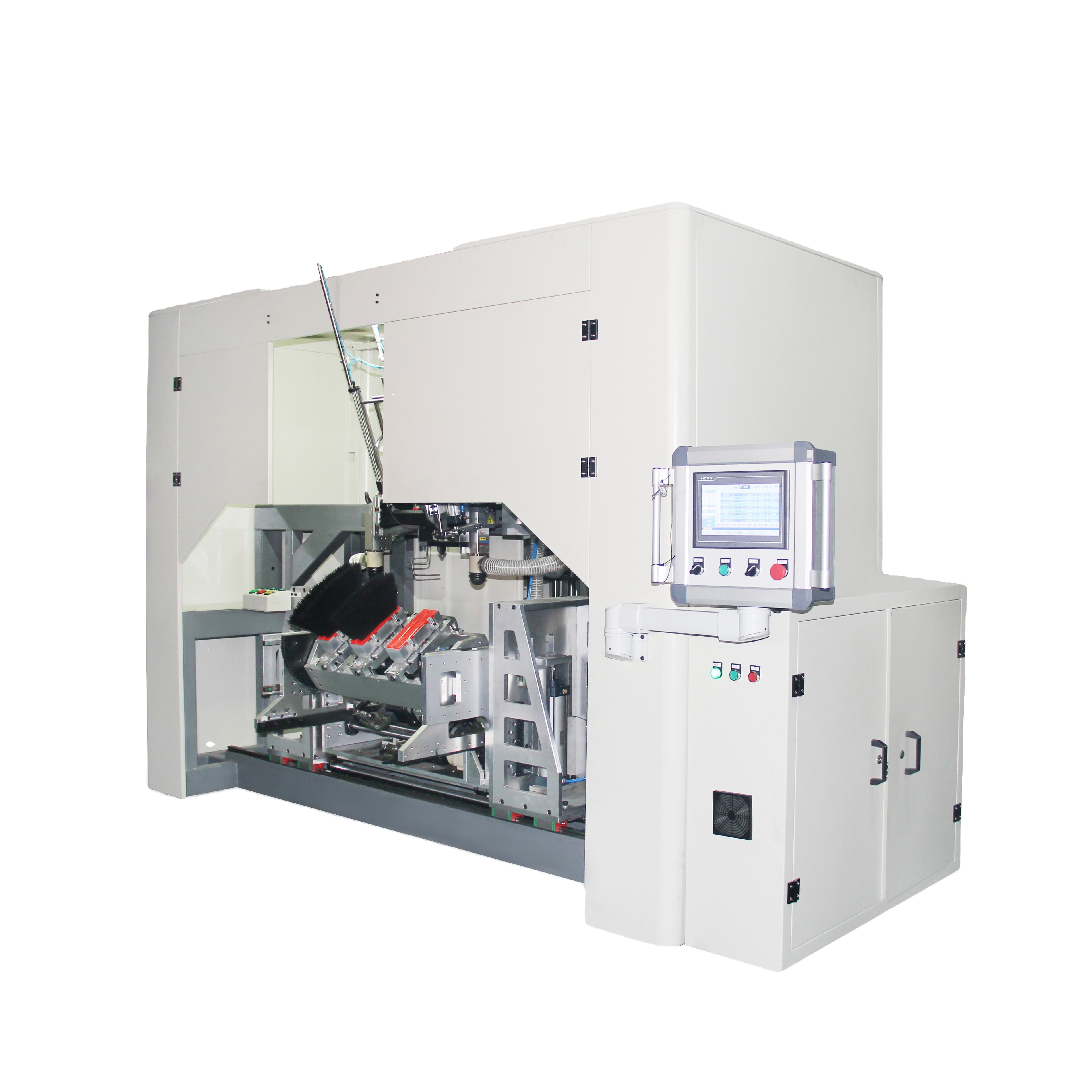 Automatic 5 Axis 2 Drilling and 1 Tufting Broom Brush Making Machine/ Brush Making Machine Price - 1