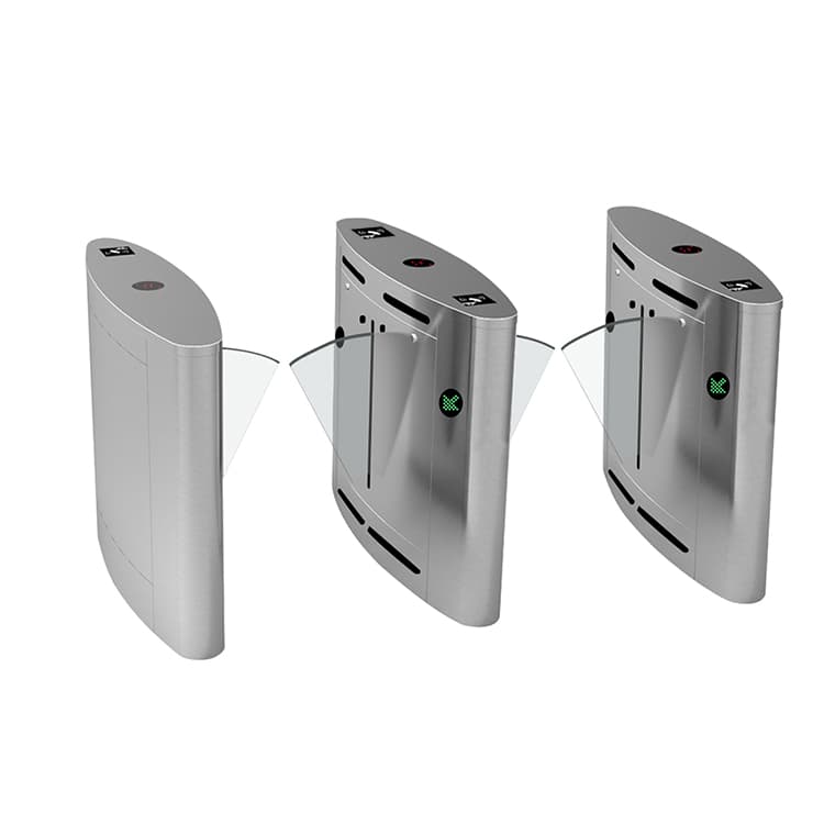 Hot Sale 0.2s Reaction Time High Safety School Entrance Flap Barrie Turnstile swing  Turnstile - 4