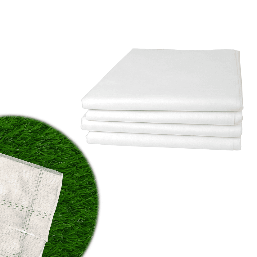 4 Pcs Camping Disposable Picnic Mat Lawn Mat Beach Mat Lawn Mat for outdoor enthusiasts campers, picnickers, and beachgoers (White)