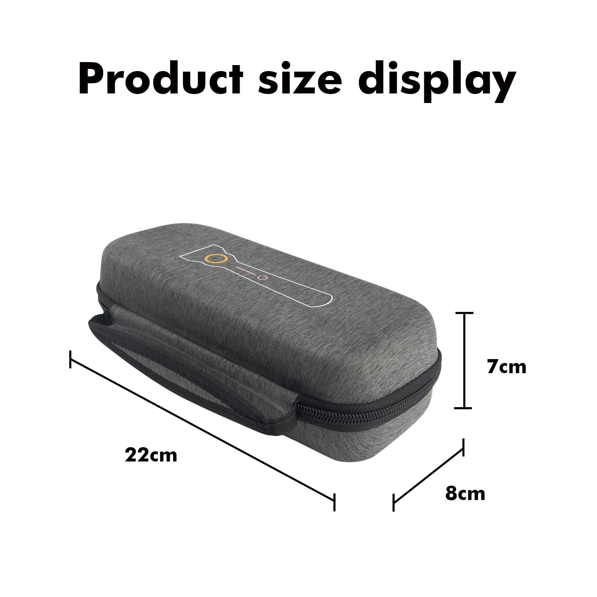 EVA Slim Hard Case Compatible with Gillette Heated Razor and Accessories, Shockproof Travel Storage Box for Charging Dock, Charger, Razor Refills, Protective Divider, Portable Carrying Handle - 2