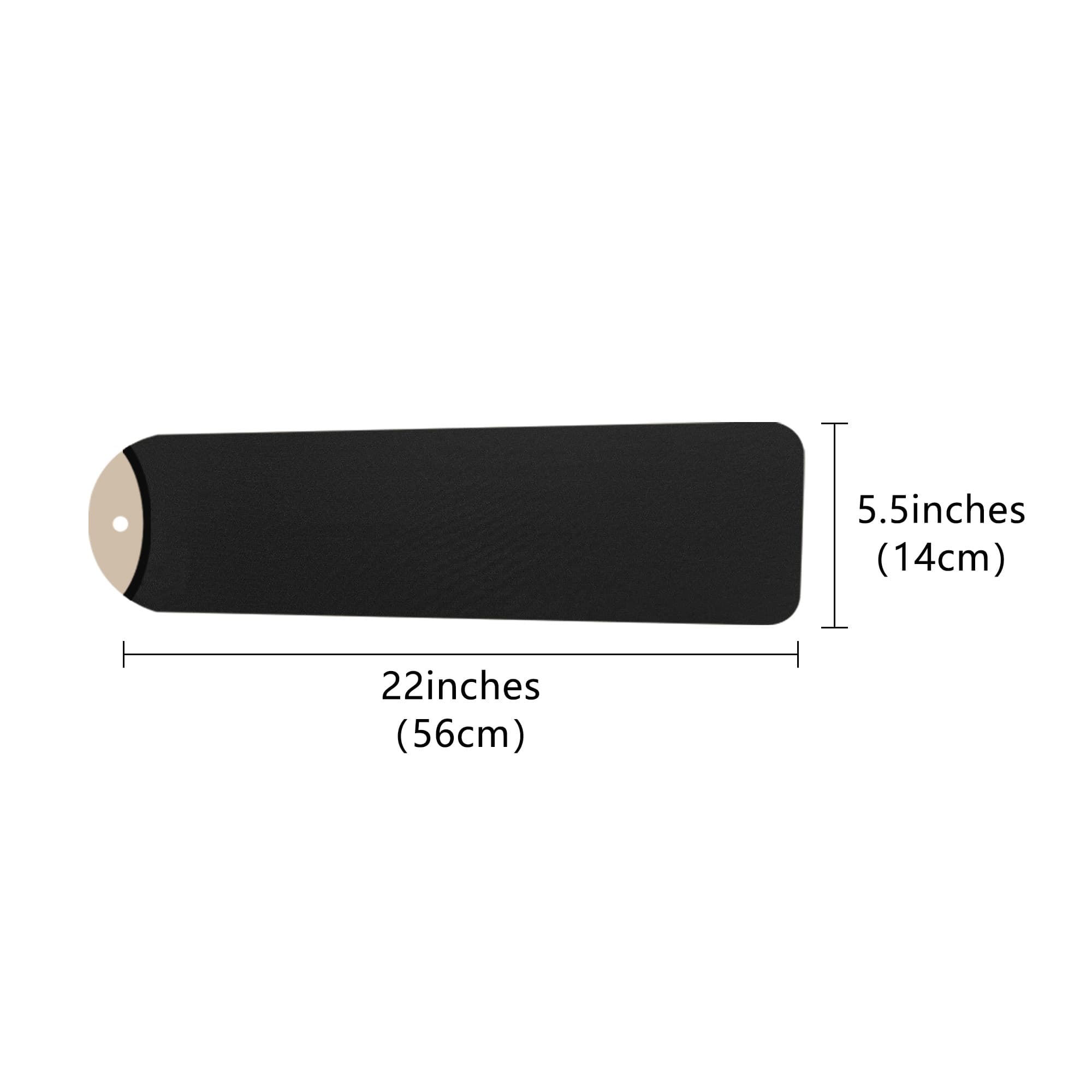 5 Pack Fan Blade Covers Suitable for Most Ceiling Fan Blades- Fits fan blades 5-6 " wide, 19.5 - 22" long - 2