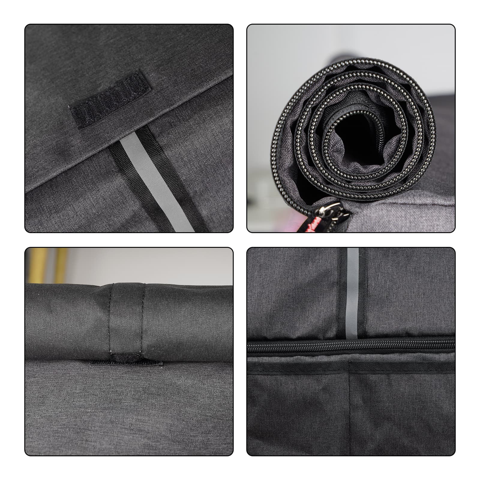 Kingshion Commercial Ice Maker Machine Dust Cover Compatible with VEVOR Commercial Ice Maker Machine 31"H x 25.5"W x 24.5"D- Dark Gray - 3