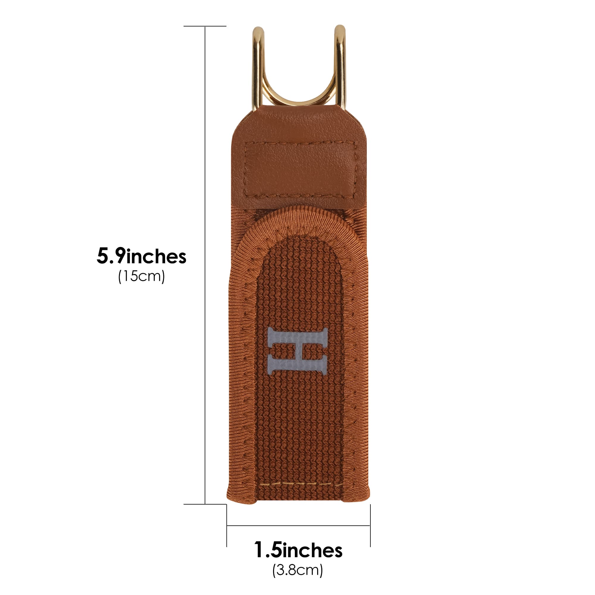 ReignSword 2 Pcs No Buckle Elastic Stretch Belt, Adjustable No Buckle Belts for Men and Women,  Invisible Buckleless Belts without Buttons for Jeans (Brown) - 4