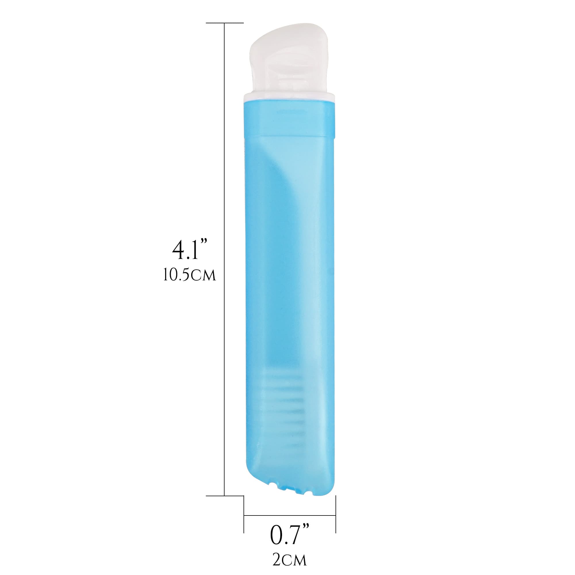JANKOW Portable Folding Disposable Toothbrush, 5-Pack Travel Toothbrushes with Hygienic Caps, Plastic, Blue/Green/Black/Yellow/Pink – Compact for Travel, Office, Gym, Camping - 6