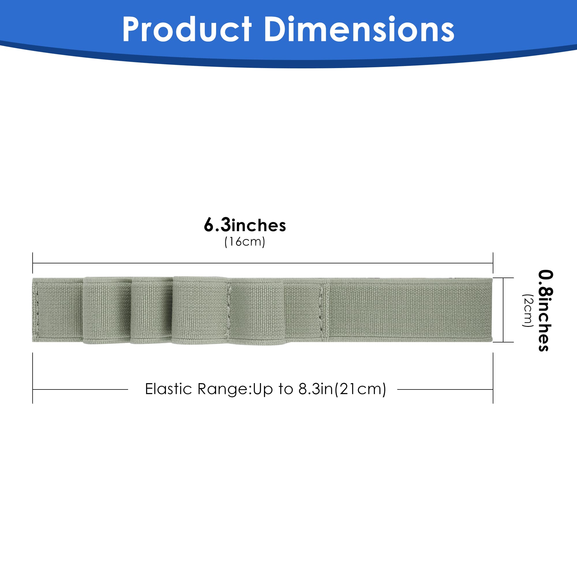ReignSword Elastic Pen Holder for Notebook, 5 Pack Stretchy Pencil Holder Band, Adjustable Pen Loop Bookmark for Journals Planners Notebooks Office Supplies - 3