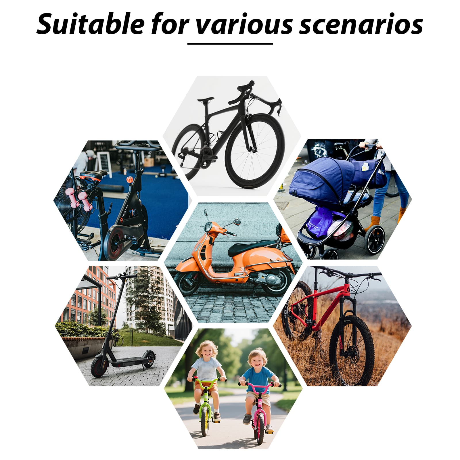 RidingRush Bike Water Bottle Holder Bag, Handlebar Bottle Pouch with Drawstring Closure, Lightweight Nylon Cup Holder with Mesh Pocket and Adjustable Straps for Road, MTB, Commuter Bikes - 6