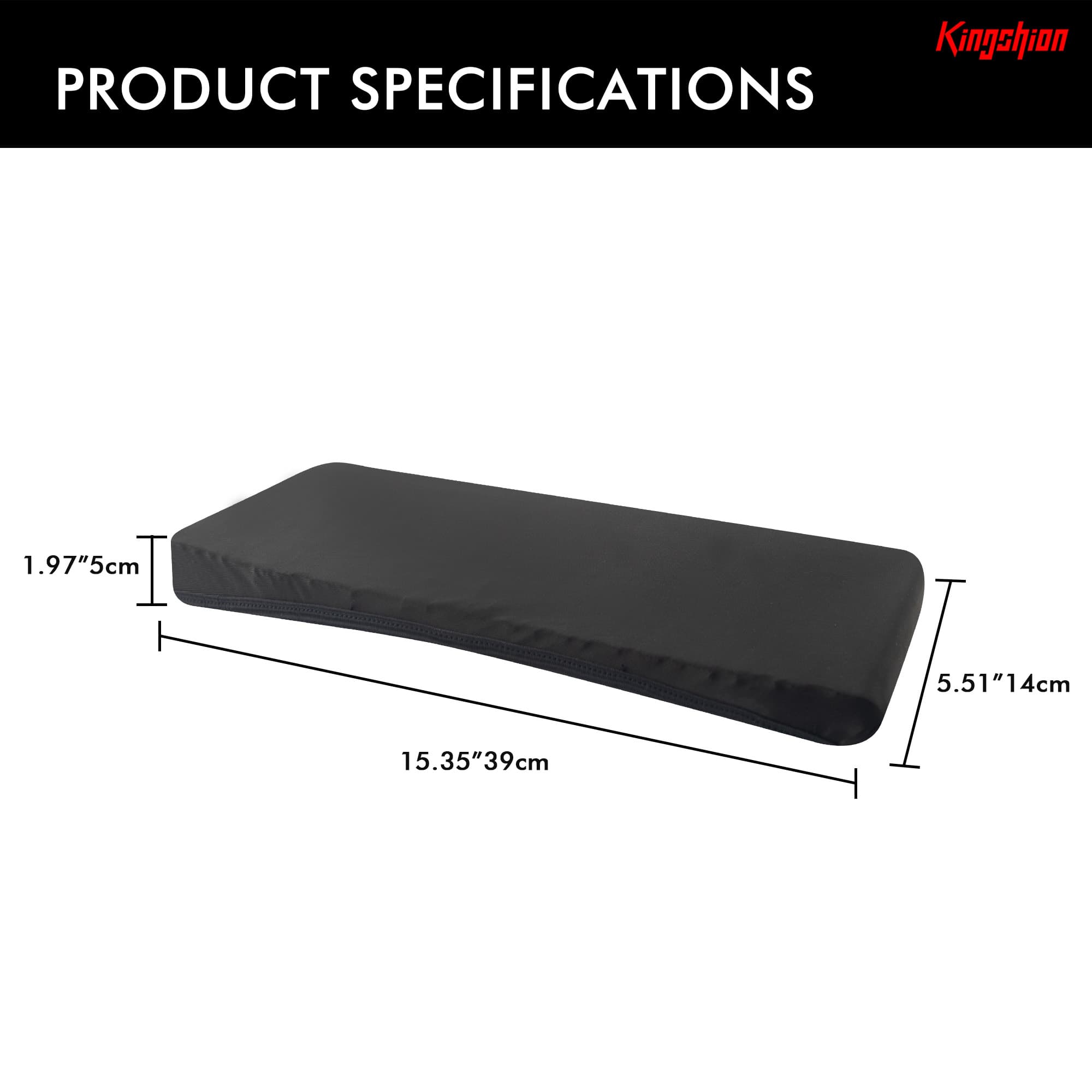 2-Pack Keyboard Dust Cover for 104/108 Full-Size Keyboards - Black Lycra Fabric, Stretchy & Soft - 1