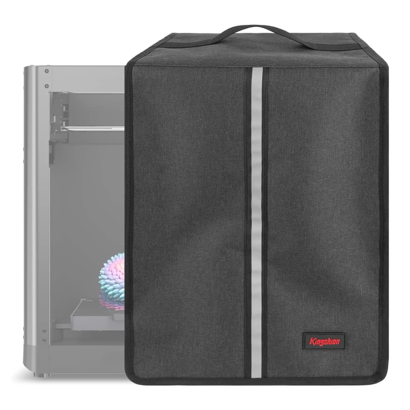 Kingshion 3D Printer Blackout Cover, Prevent Sunlight Dust Storage Sleeve with Handle, Compatible with Mar 2 Pro/ LD-002H/Anycubi Photo S/ Photo Mono SE DLP LCD SLA 3D Printer, 9.5 X 9.5 X 16 Inch