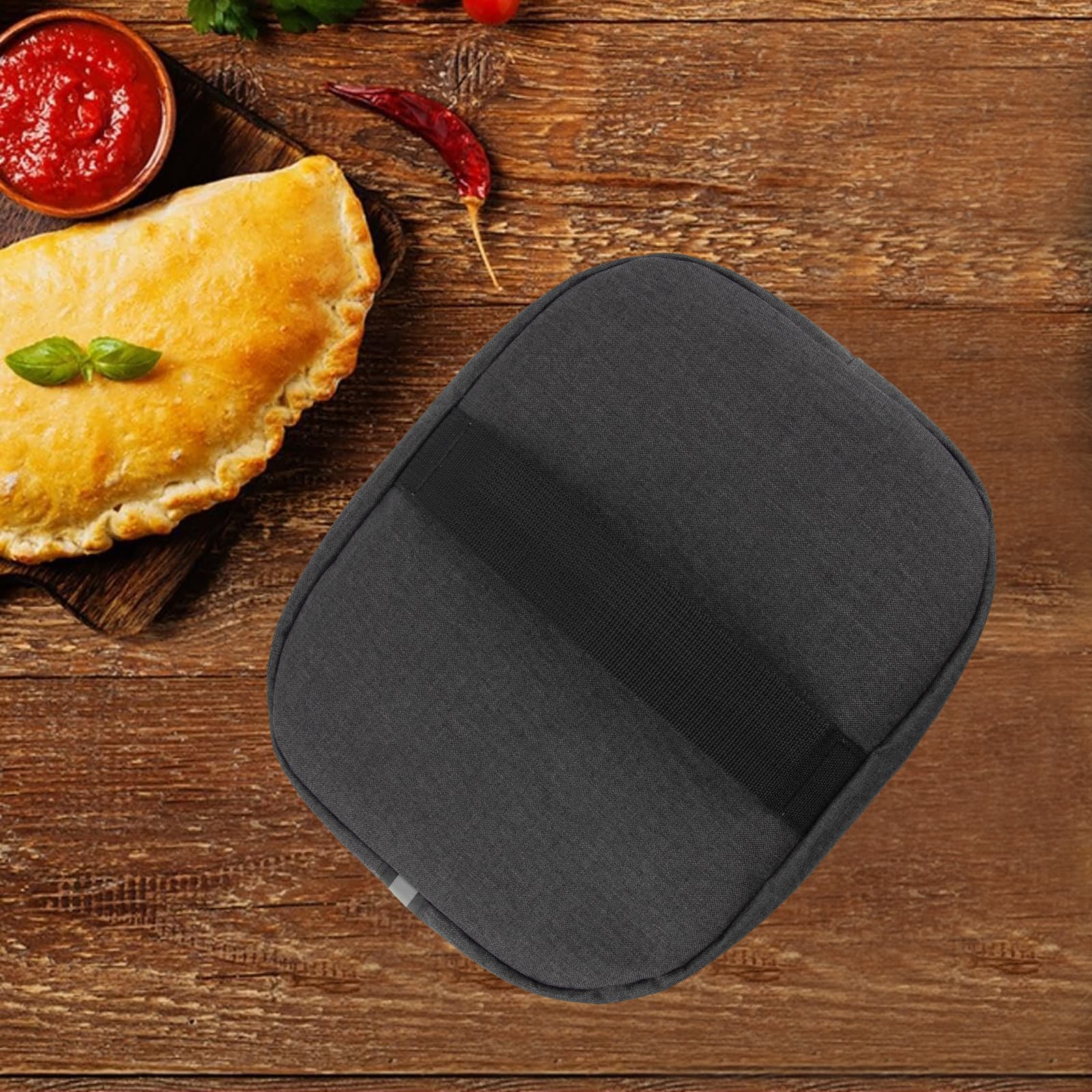 Kingshion Non-Stick Omelet & Frittata Maker Cover, Omelet Maker Dust Cover Compatible with Holstein Housewares - Non-Stick Omelet & Frittata Maker - Dark Grey - 4