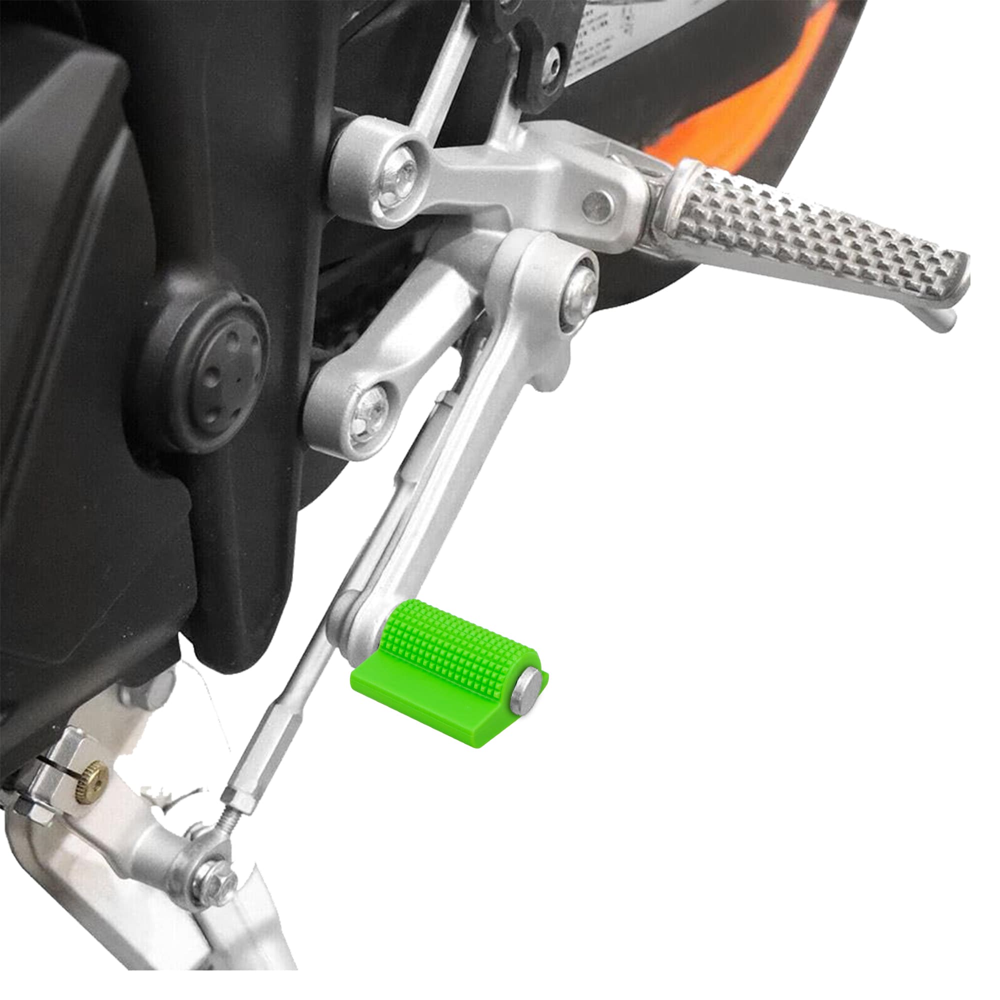 JANKOW Motorcycle Gear Shift Shifter Lever Pedal Rubber Cover, Rubber Shift Lever Gear Cover Motorcycle, Shifter Shoe Protection for Motorcycle More Easy to Driver - 2