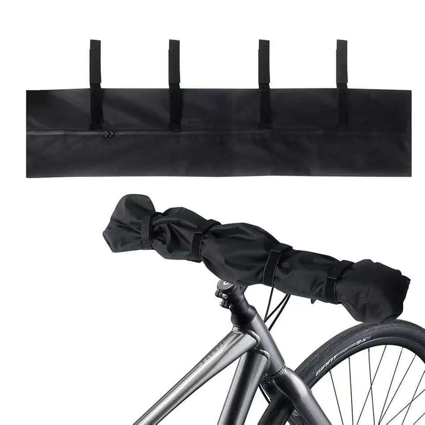 Waterproof Bicycle Handlebar Cover, 35" x 8" Widen Length Dustproof Protective Sleeve for Ebike Handlebars
