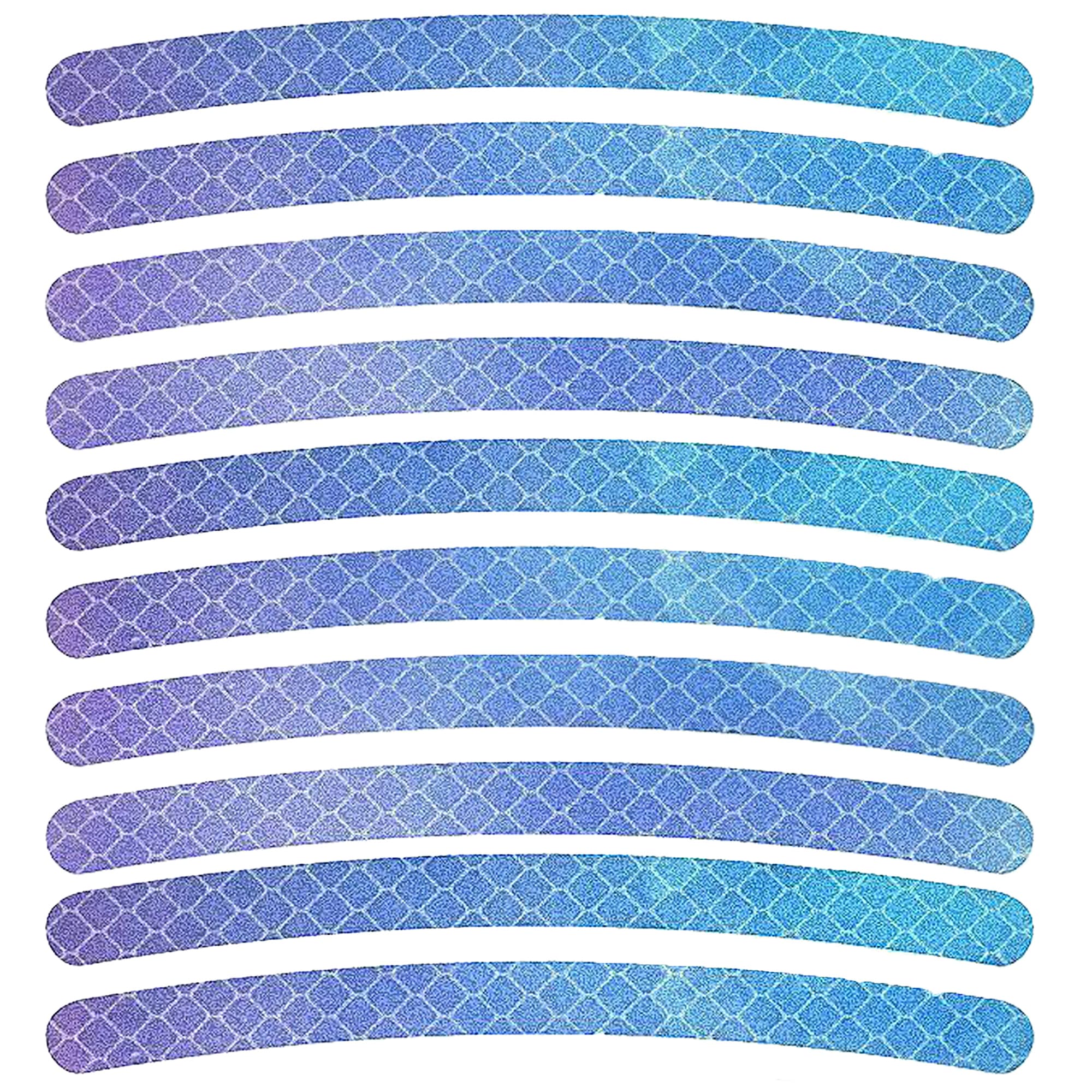 RidingRush Reflective Tape Outdoor Waterproof - High Visibility Reflector Tape for Bikes, Cars, and Safety Marking, Strong Adhesive, 20-Pack - 4