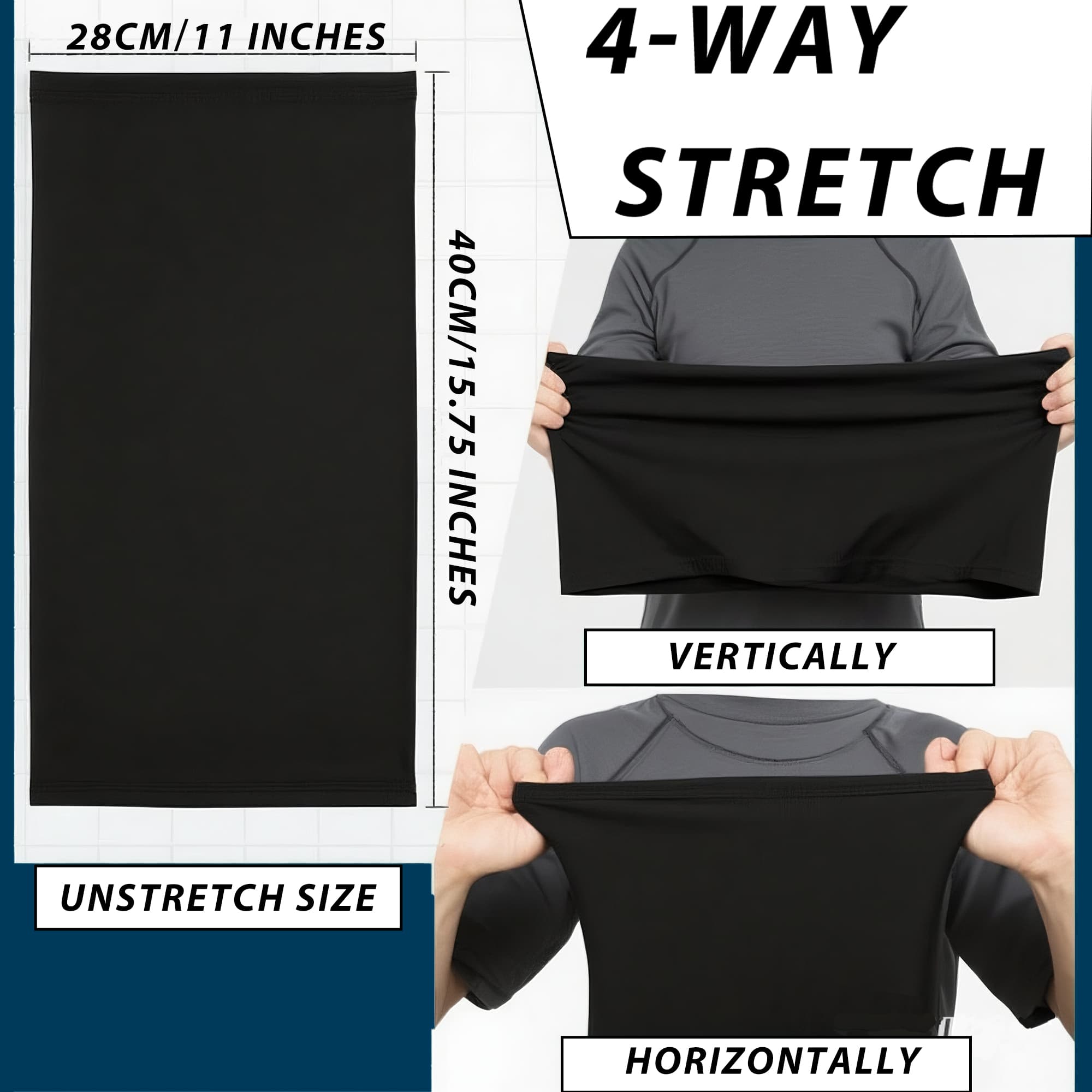 RidingRush Neck Gaiter for Men and Women, Lightweight Breathable Neck Cover Scarf for Outdoor Sports, Hiking, Cycling, Fishing and Daily Activities - 2