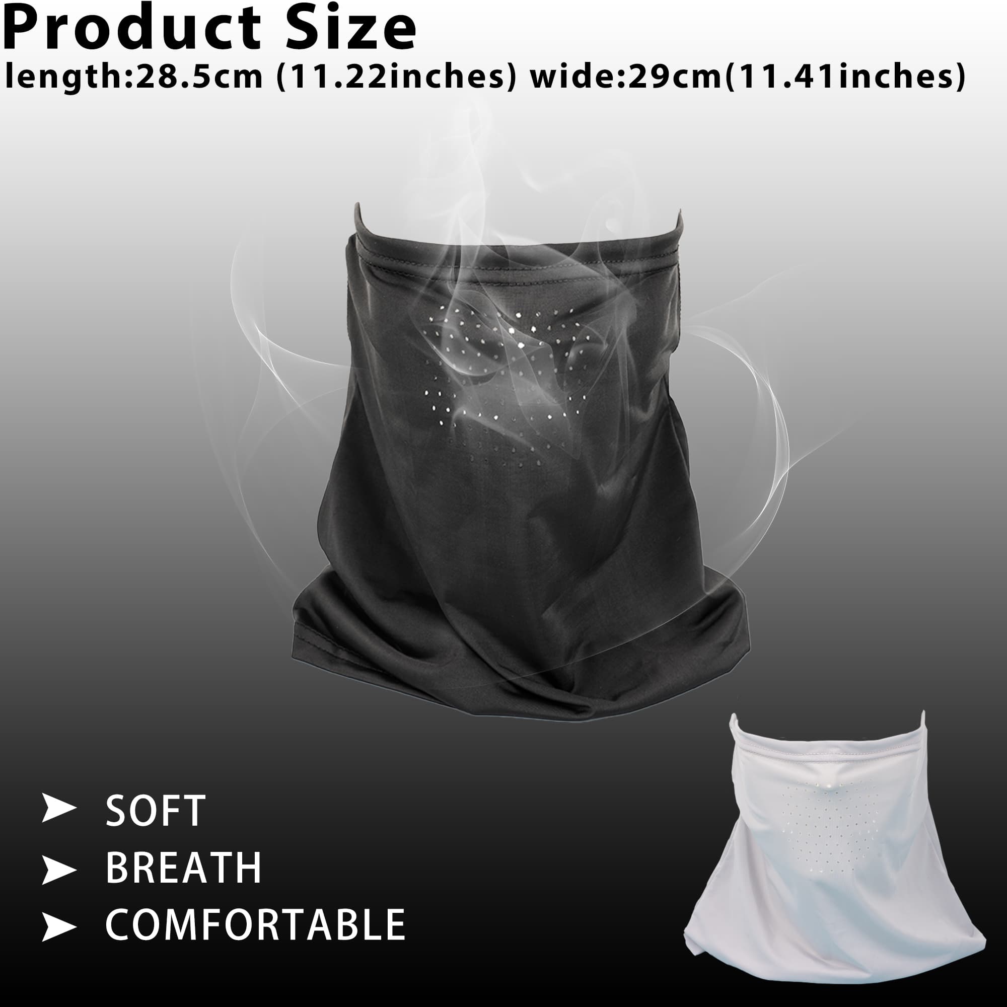 RidingRush Neck Gaiter for Men and Women, Lightweight Breathable Neck Cover Scarf for Outdoor Sports, Hiking, Cycling, Fishing and Daily Activities - 5