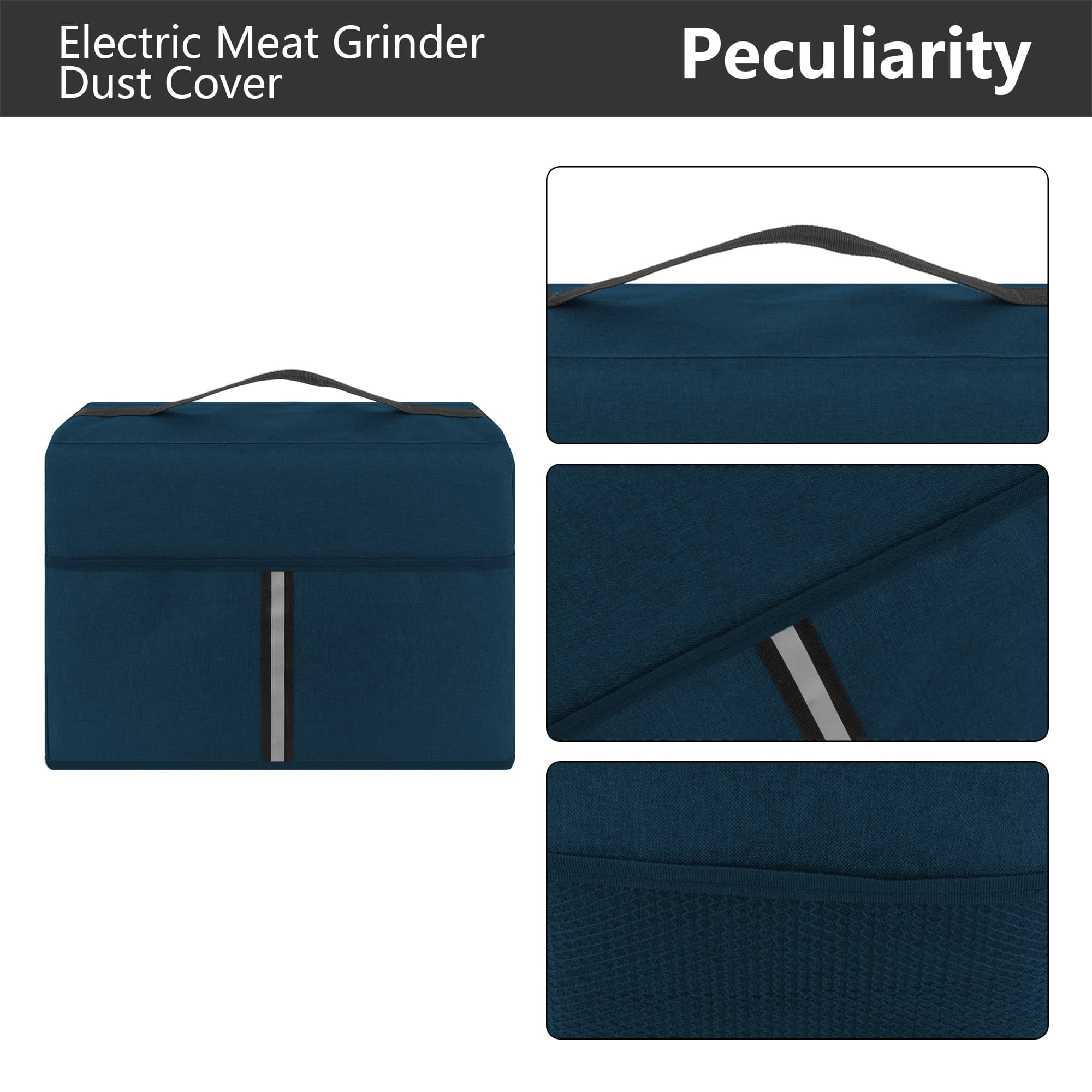Electric Meat Grinder Dust Cover, Heavy Duty Meat Mincer Dust Cover, Food Grinder Dust Cover - 3