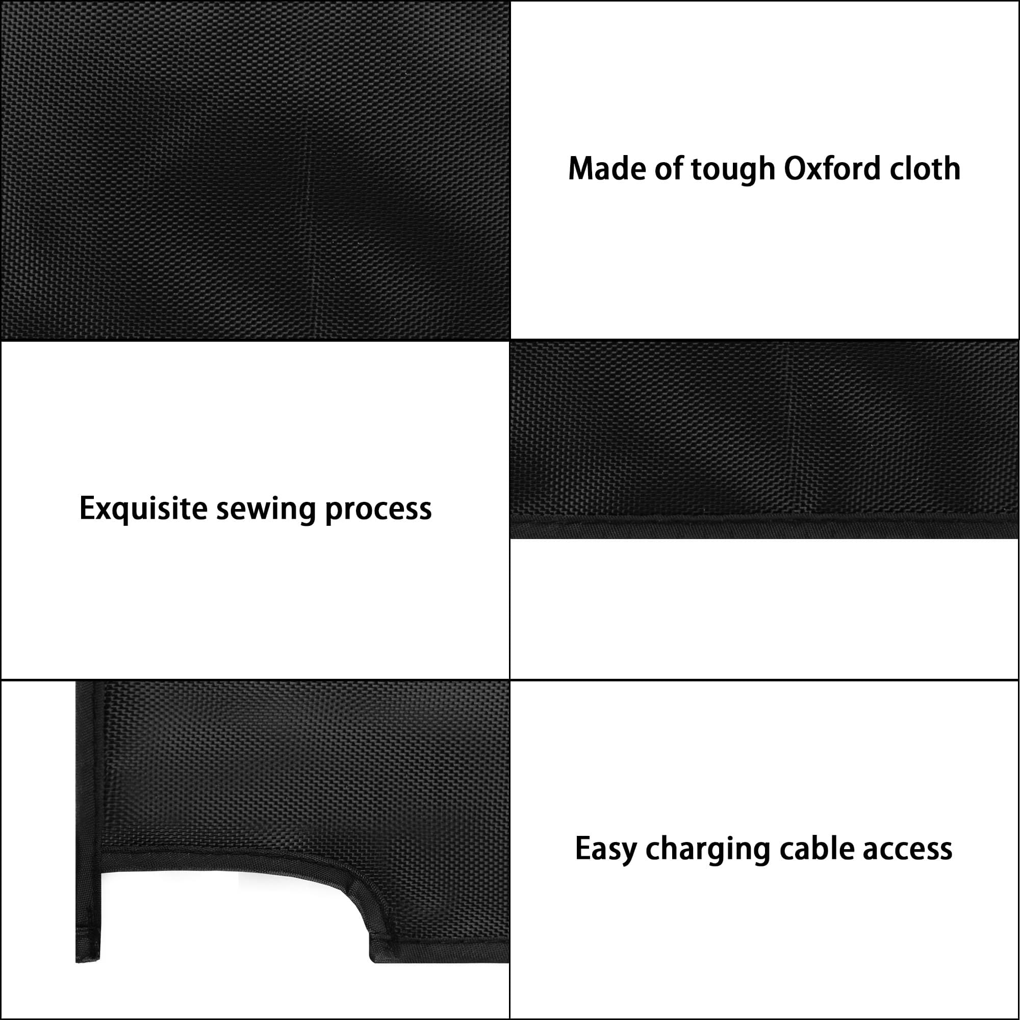 Waterproof Dust Cover Compatibility with Switch 2, Anti Scratch Dust  Cover Sleeve for Console & Charging Dock - Black - 4