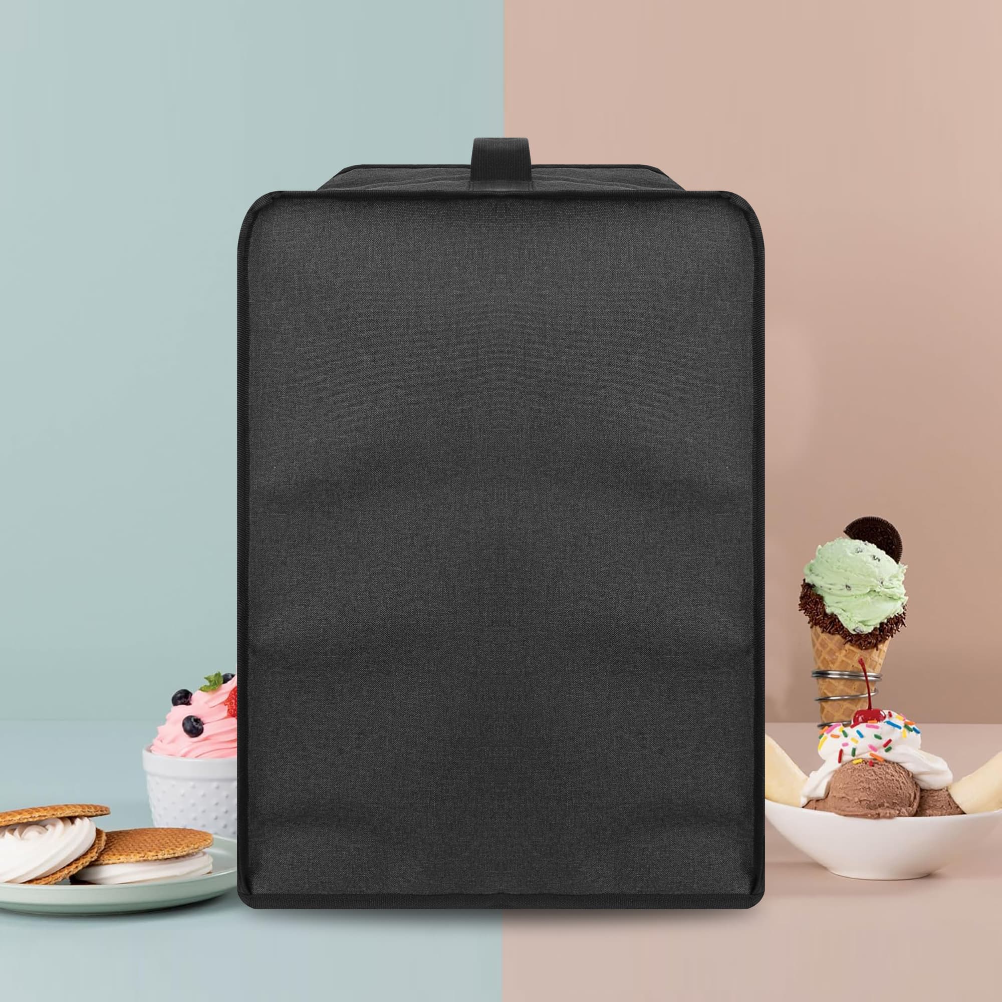 Ice Cream Machine Dust Cover, Waterproof and Dustproof  Protective Cover Compatible with Ninja CREAMi NC701 and 16oz Cream Machine, 15.7 "L x 11 "W x 17.5 "H - Dark Grey - 6