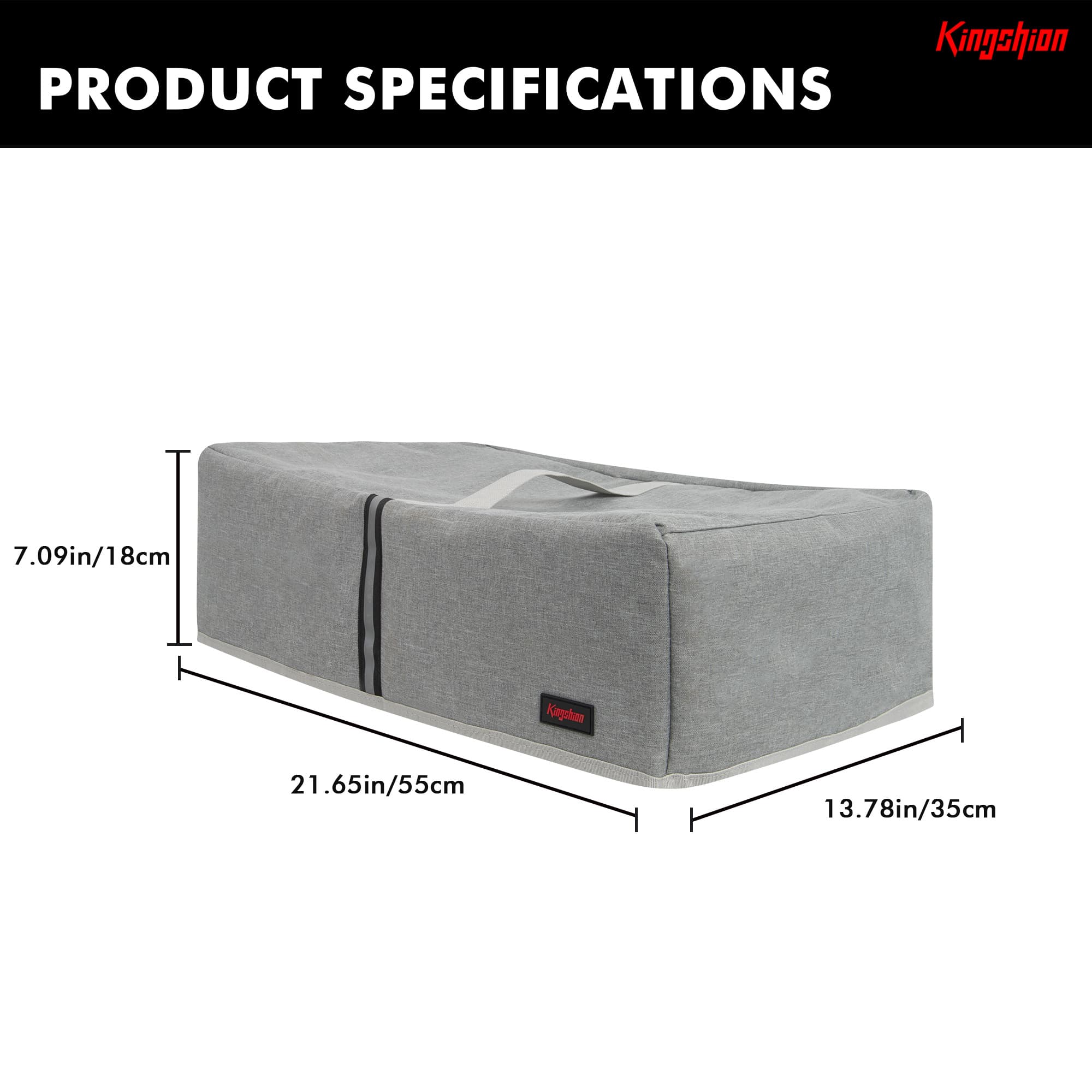 Scanner Dust Cover Protector Compatible with Epson V700/V750/V750- m Pro/V800/V850 Photo Film Scanner (Light Gray) - 1