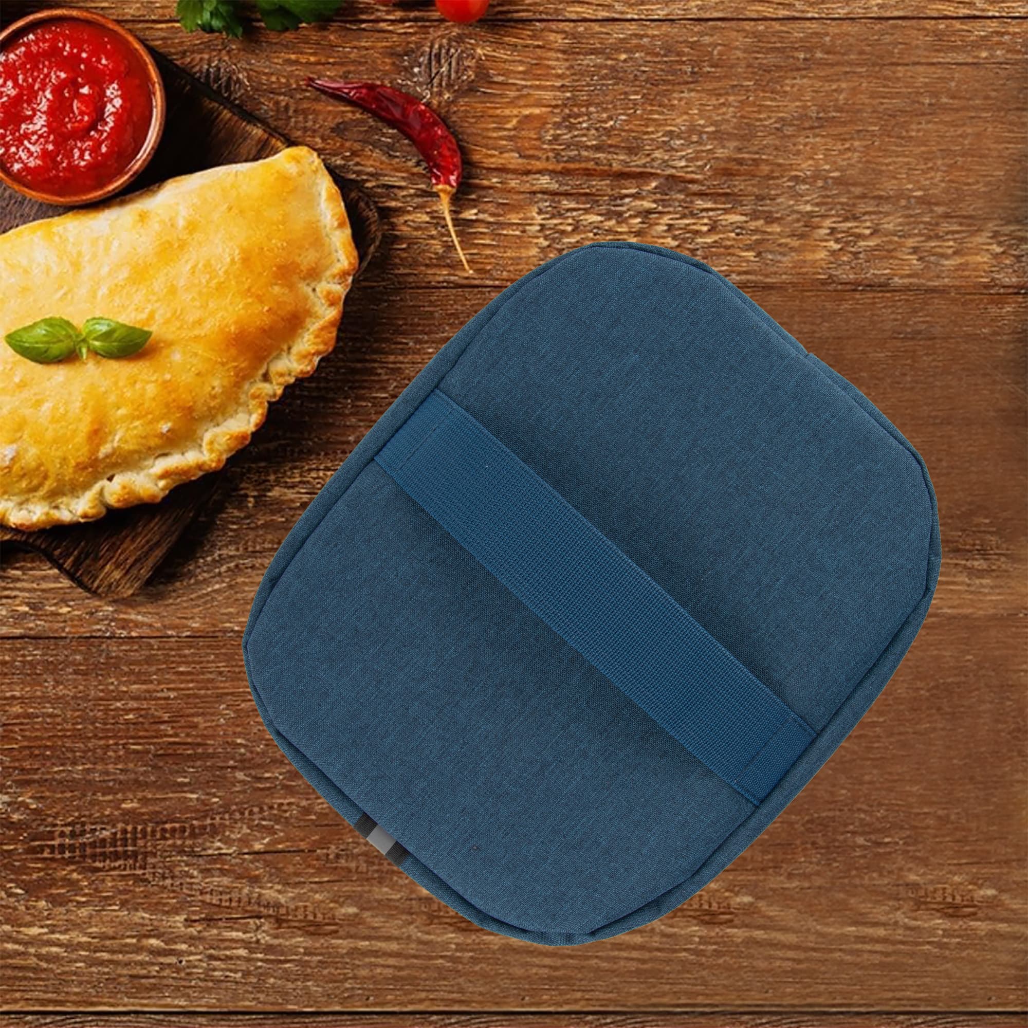 Kingshion Non-Stick Omelet & Frittata Maker Cover, Omelet Maker Dust Cover Compatible with Holstein Housewares - Non-Stick Omelet & Frittata Maker - Dark Blue - 4