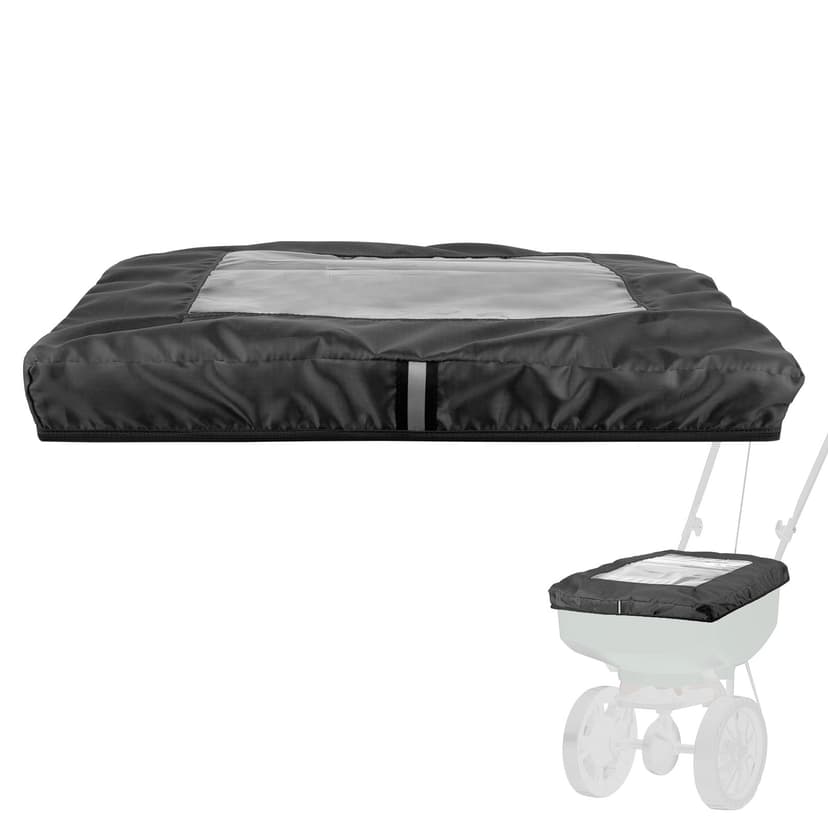 Kingshion Broadcast Spreader Cover,Salt Spreader Cover, Hopper Cover, Waterproof Fertilizer Spreader Cover, PVC Transparent Window Compatible with Agri-Fab 69712 Cover and Hopper No.85-100(Cover Only)