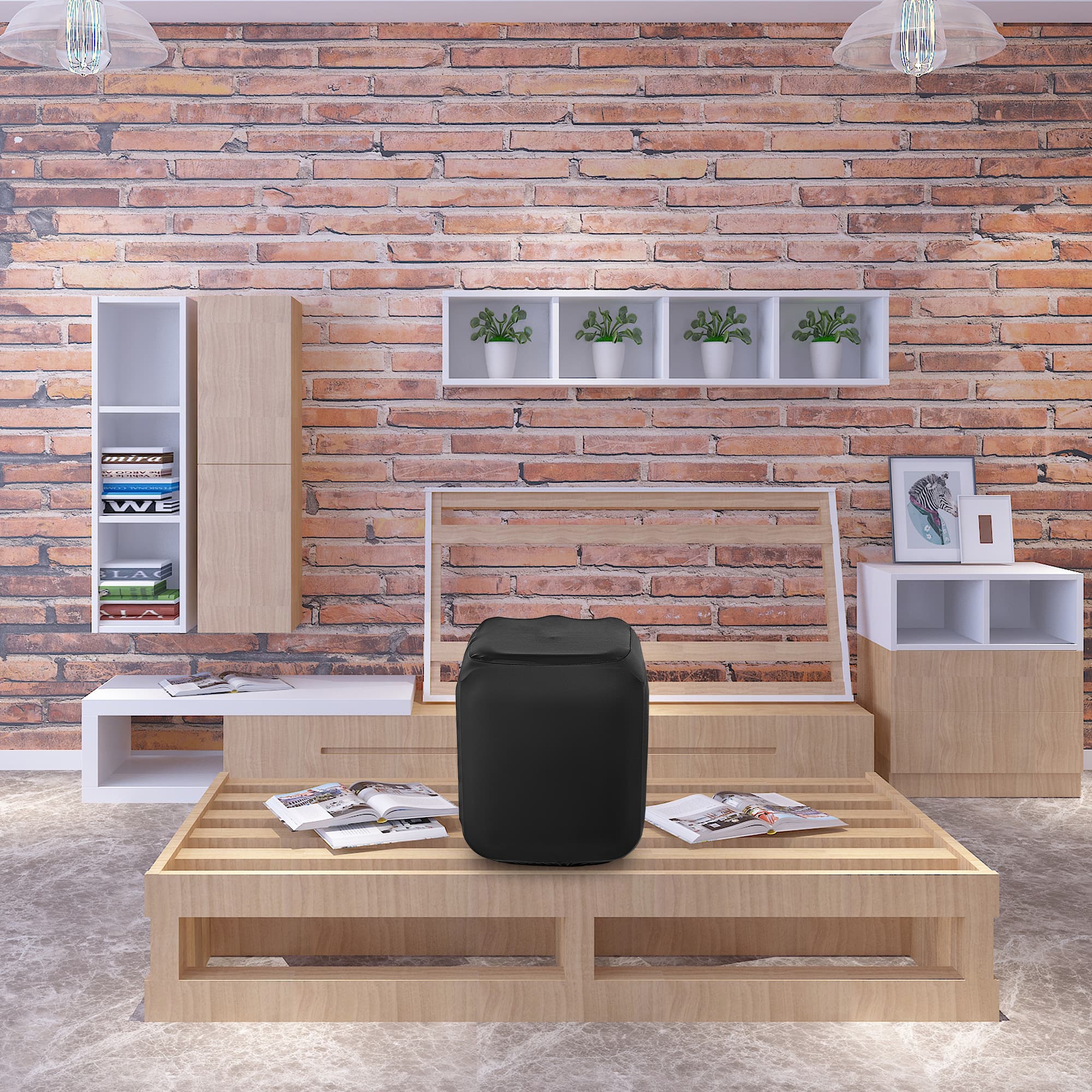 High-Elastic Sound Dust Cover Compatible with Party Box Encore Essential Speaker,Stretchable Speaker Case Protective Dust Cover - Black - 4