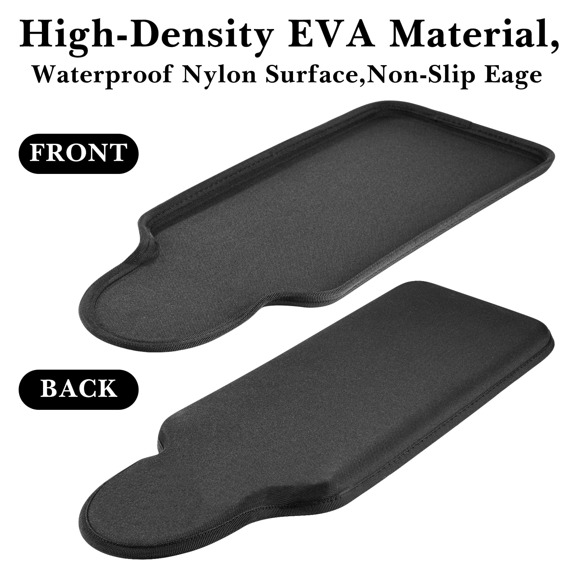 ReignSword Sliding Mat Compatible with Ninja Slushi Machine FS299 FS300 FS301 FS301C, EVA Appliance Slider Mat, Non Slip Countertop Moving Pad for Coffee & Frozen Drink Maker (Black) - 3