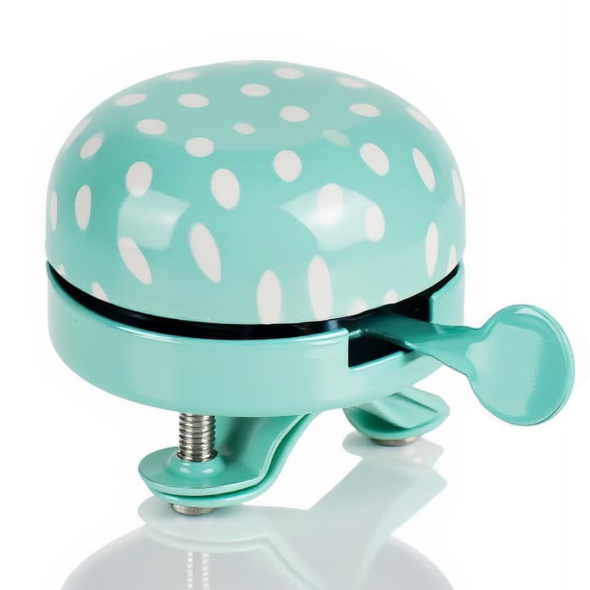 RidingRush Kids Bike Bell, Loud Polka Dot Bicycle Bell for Kids & Adults Retro Bike Bell , Vintage Scooter Bell for Toddler, Boys, Girls, Child Bike Handlebar Ring Bell