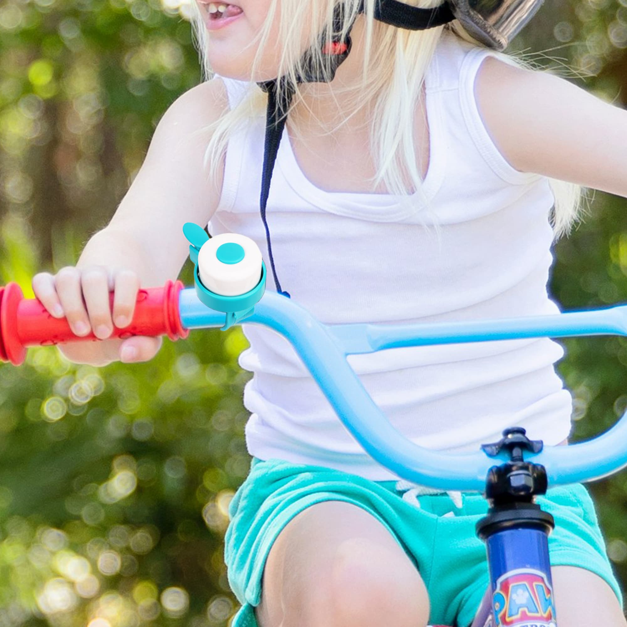 RidingRush Kids Bike Bell – Silicone Strap Bicycle Bell for Boys & Girls, Easy Install, Adjustable Ring for Child Bike Handlebar, Ideal for Toddler Scooters and Bikes - 3
