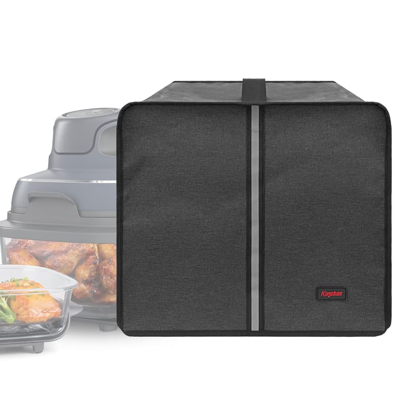 Kingshion Air Fryer Cover for Ninja Crispi FN101GY ,Heavy Duty Oxford ClothWaterproof Dust Protective Air Fryer Oven Cover Case Compatible with Ninja Crispi 4QT and FN101GY-Dark Gray