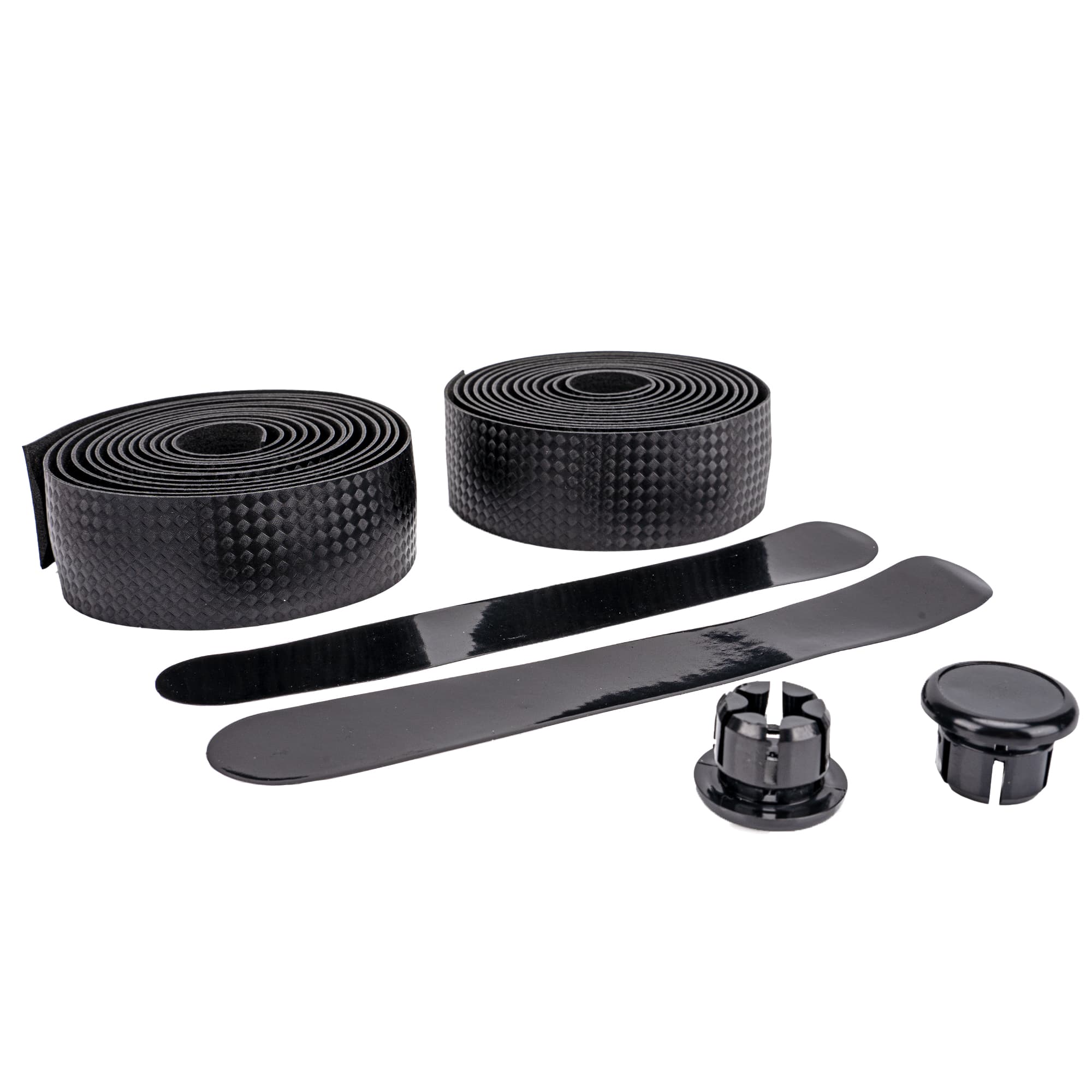 RidingRush 3mm Thick Road Bike Handlebar Tape, EVA Bicycle Bar Wrap with Shock Absorbing Cushion, Non Slip Textured Grip Cycling Tape for Road Gravel Bikes, Easy Installation, Black - 6