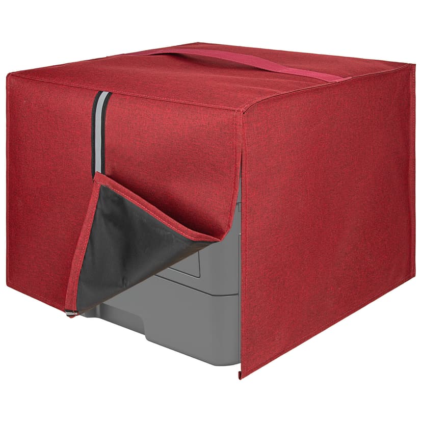 Kingshion Printer Dust Cover Compatible with Brother printers, HP printers, Printer Dust Cover for Brother MFC-L2710DN/L2750DW and HP CP-L2530DW/L2550DN - Dark Red