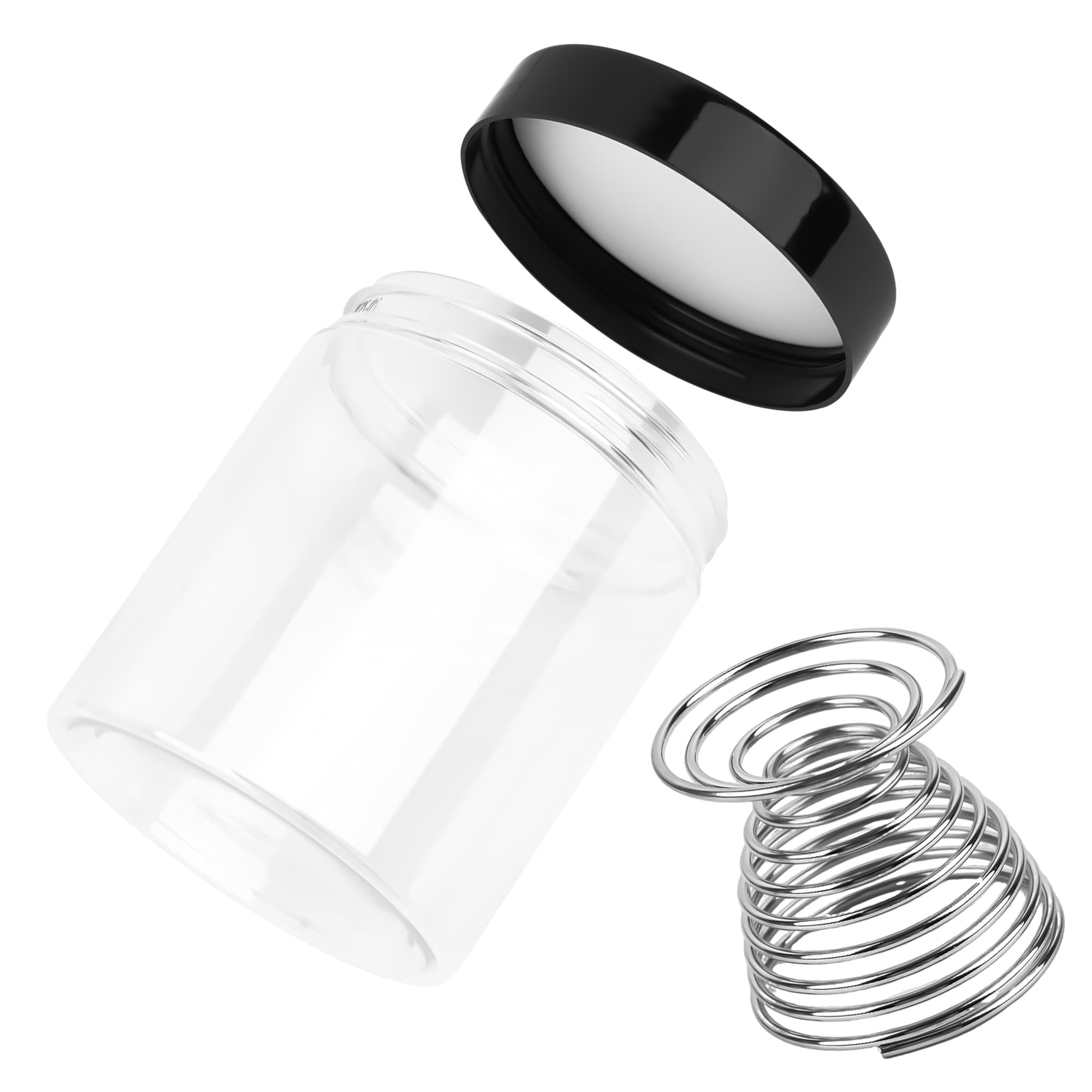 ReignSword 2 Pack Paint Brush Washer, Brush Cleaner Cup with Removable Spring Coil for Acrylic, Oil, Watercolor Painting, Artist Cleaning Tool Container - 3
