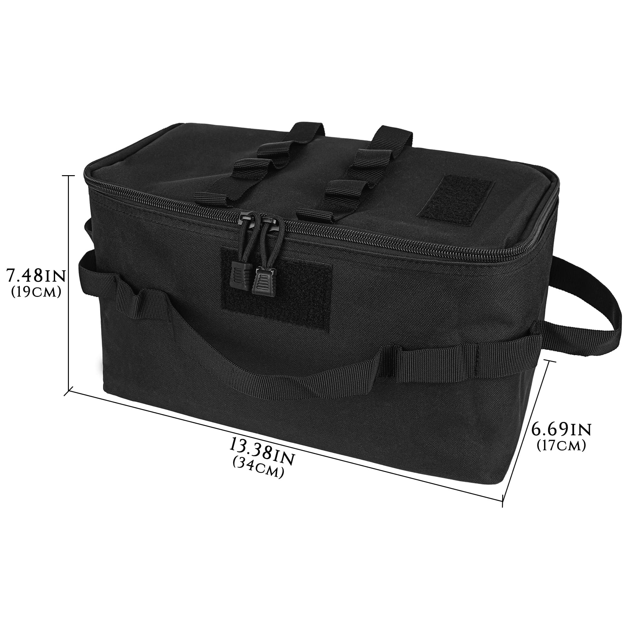 JANKOW Camping Storage Bags, Utility Tote Bag for Campings Cookware Organizer, Trunk Organizer with Shoulder Strap - 2